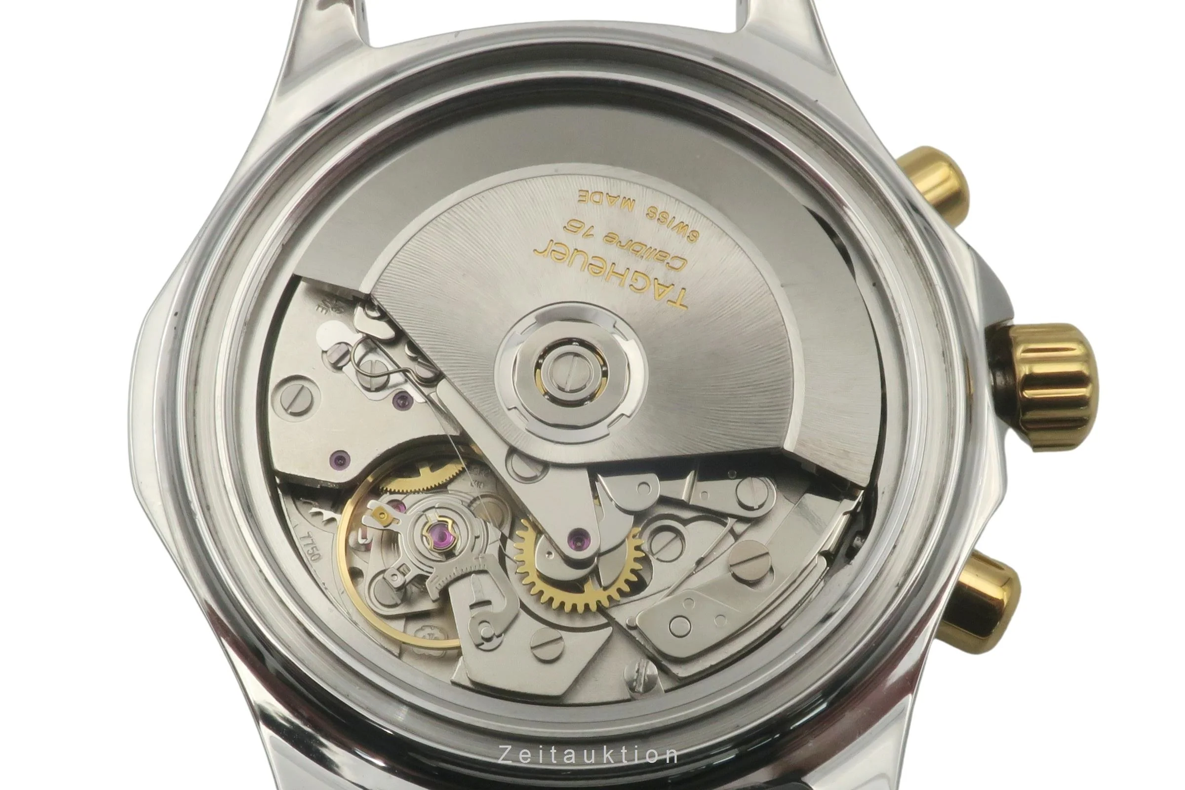 Tag Heuer Aquaracer chronograph gilt / steel automatic men's watch CAF2120.BB0816  [2504351] - Image 14