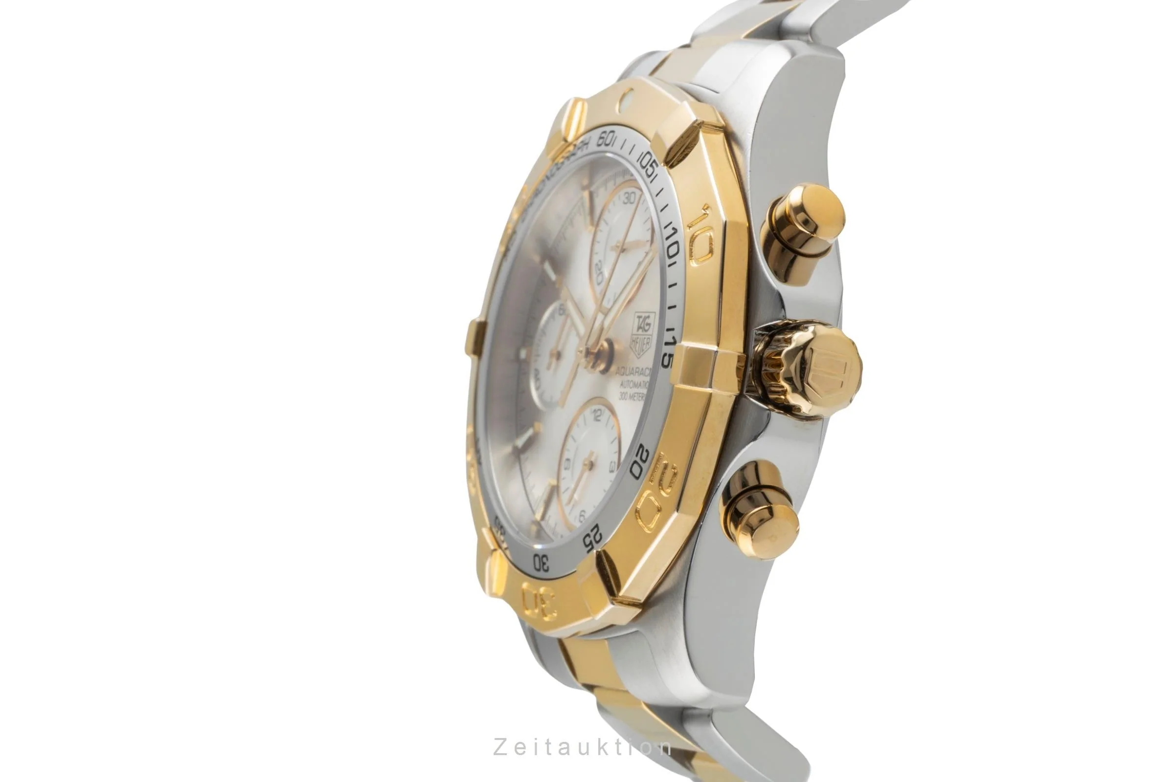 Tag Heuer Aquaracer chronograph gilt / steel automatic men's watch CAF2120.BB0816  [2504351] - Image 7