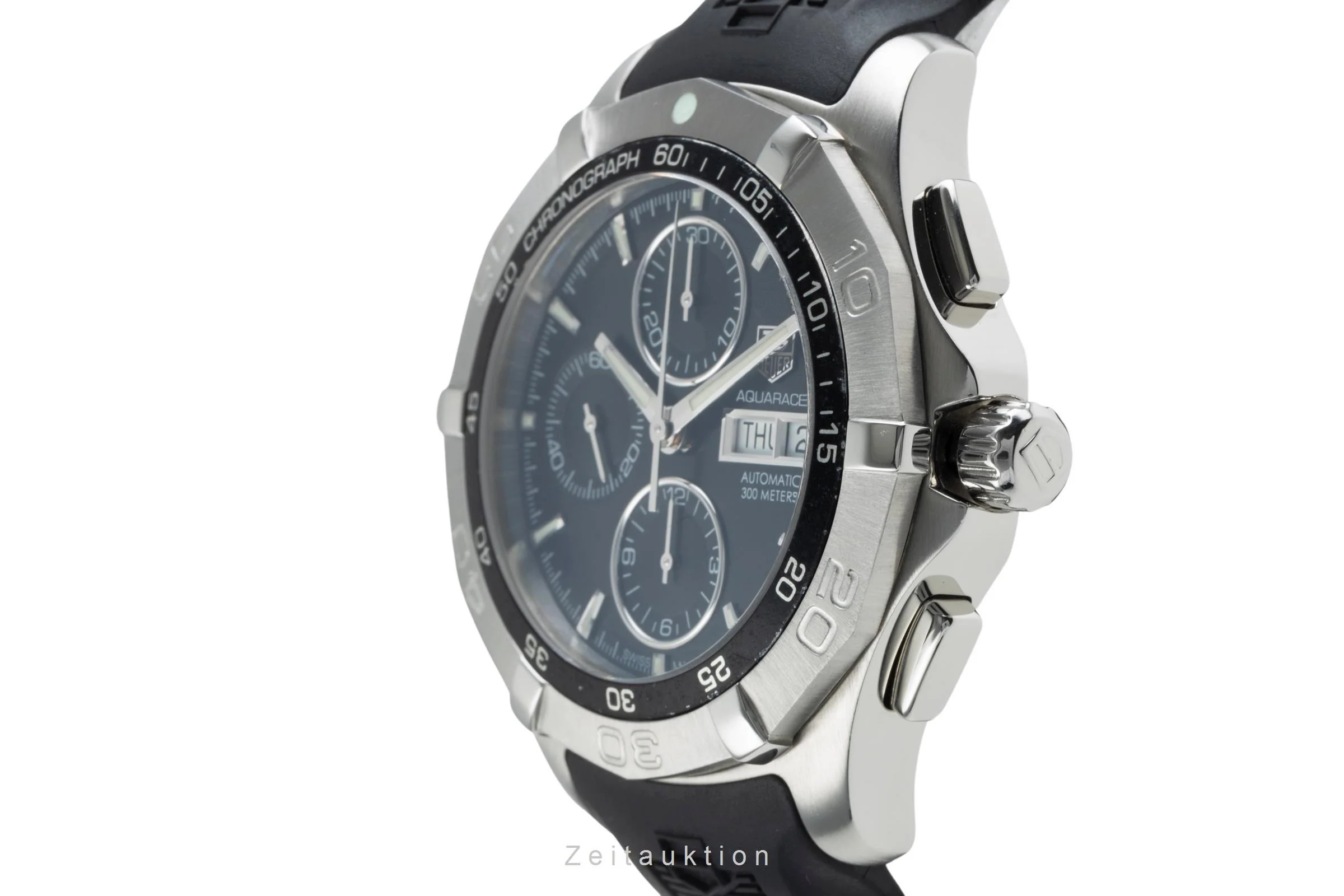 Tag Heuer Aquaracer chronograph steel automatic men's watch CAF2010  [2401093] - Image 6