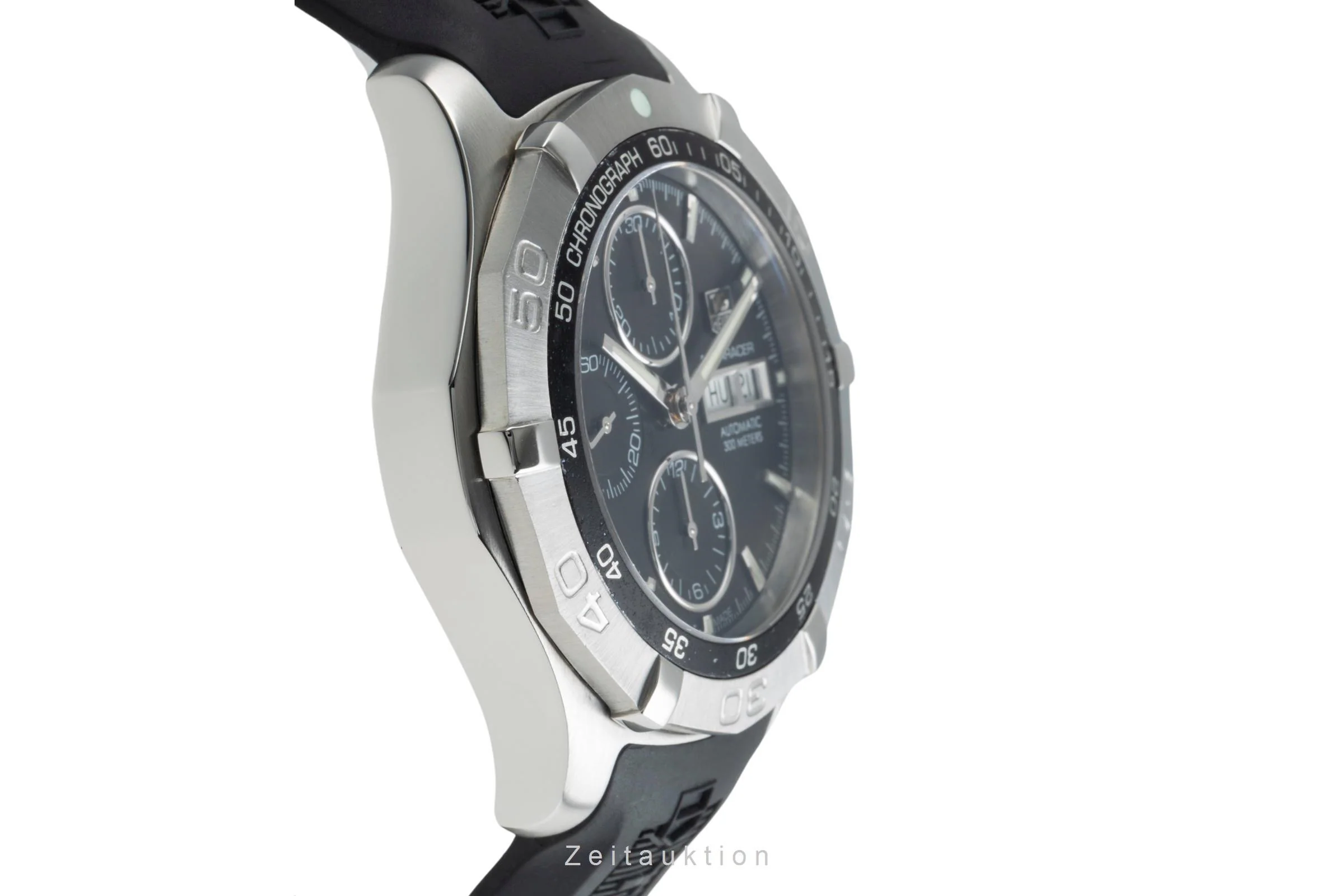 Tag Heuer Aquaracer chronograph steel automatic men's watch CAF2010  [2401093] - Image 7