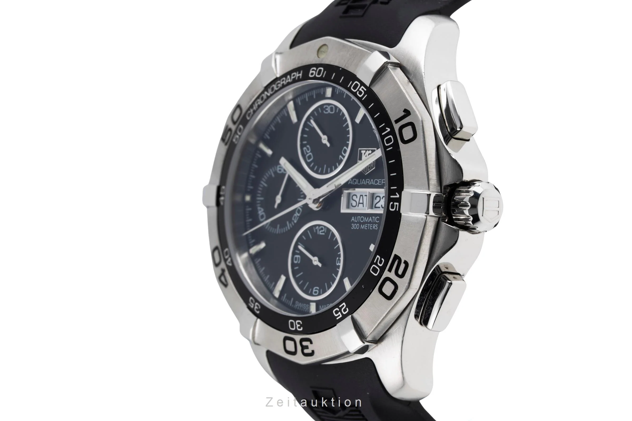 Tag Heuer Aquaracer chronograph steel automatic men's watch CAF2010  [2507146] - Image 7