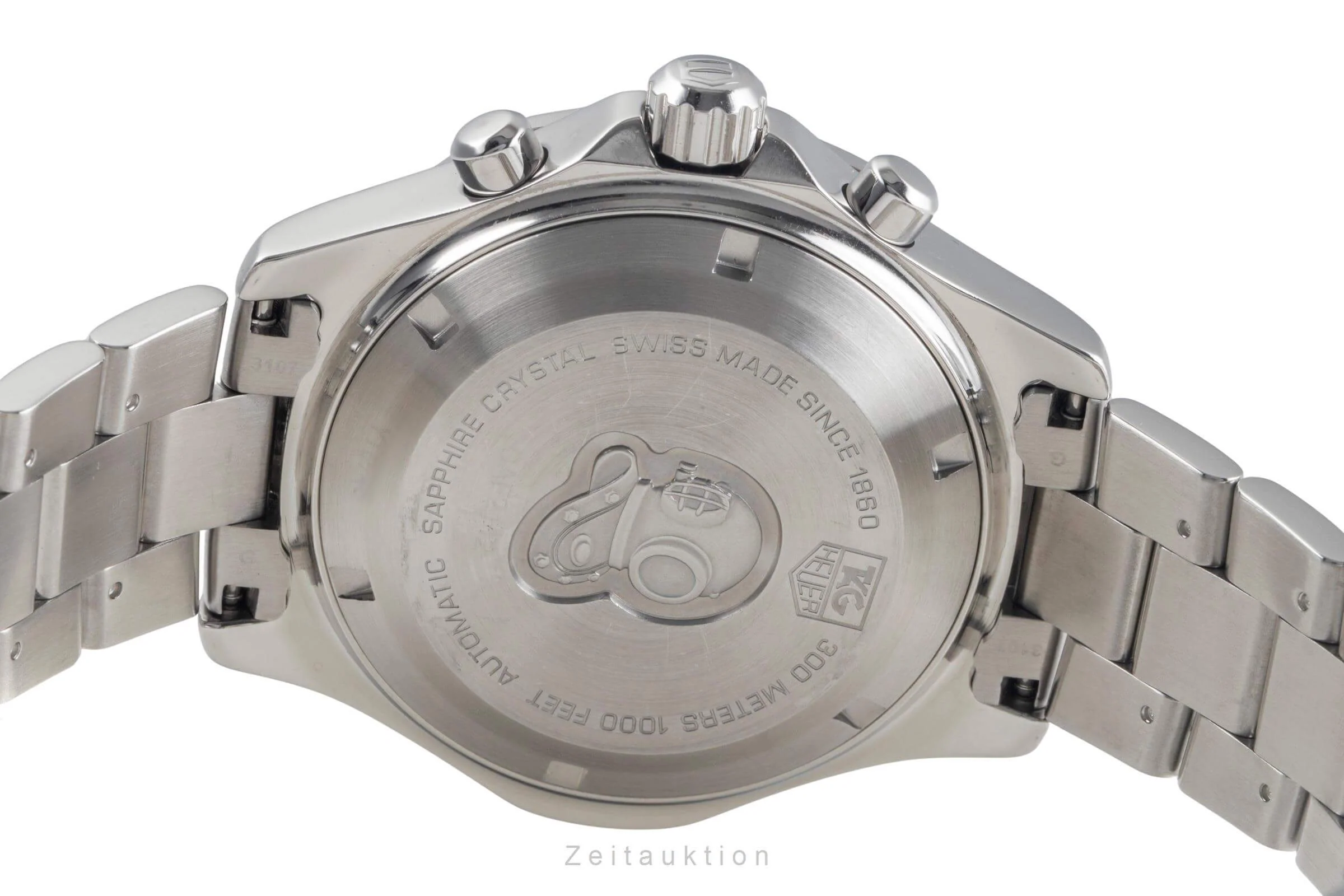 Tag Heuer Aquaracer chronograph steel automatic men's watch CAF2112  [2406350] - Image 10