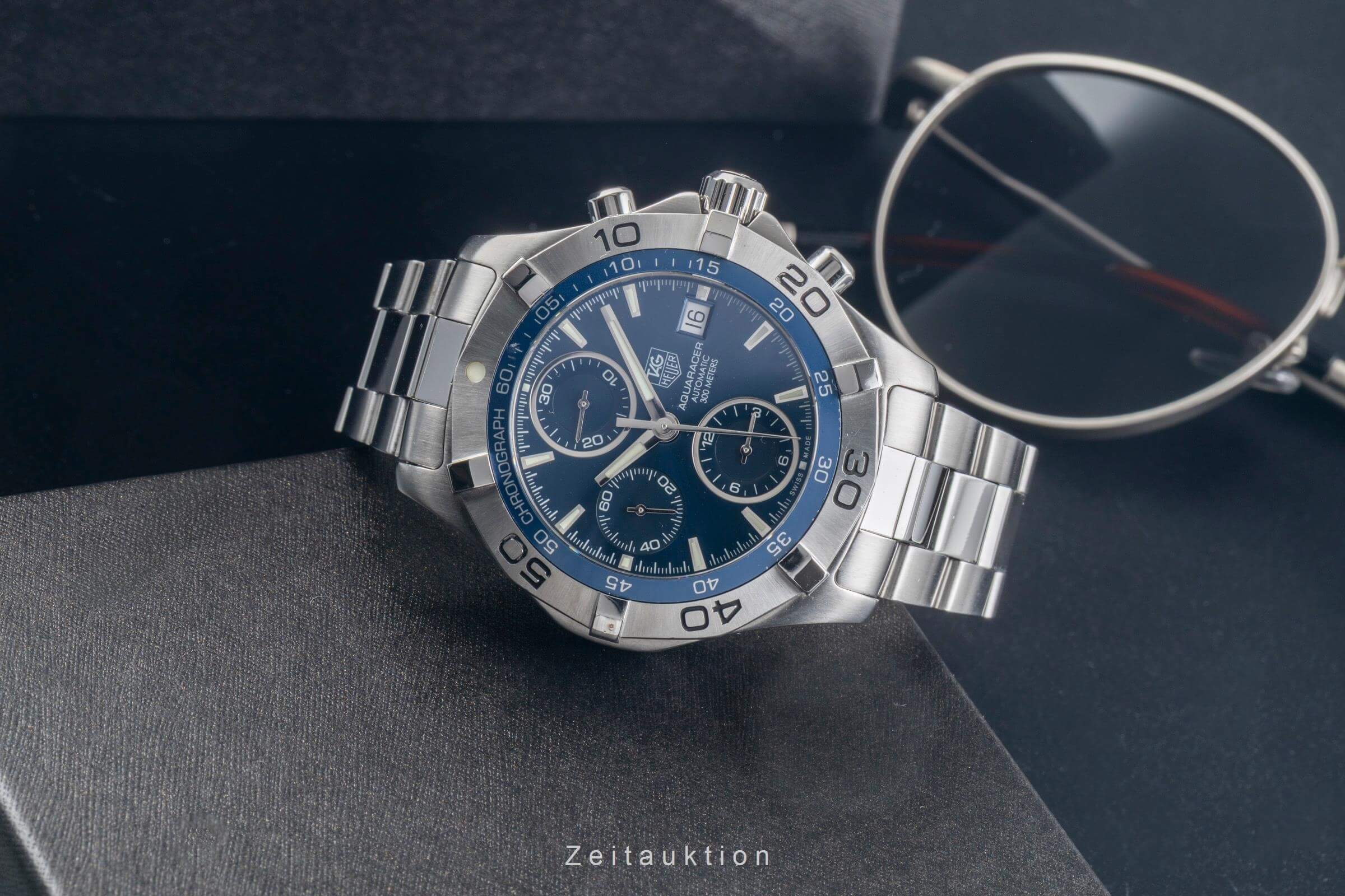 Tag Heuer Aquaracer chronograph steel automatic men's watch CAF2112  [2406350] - Image 3