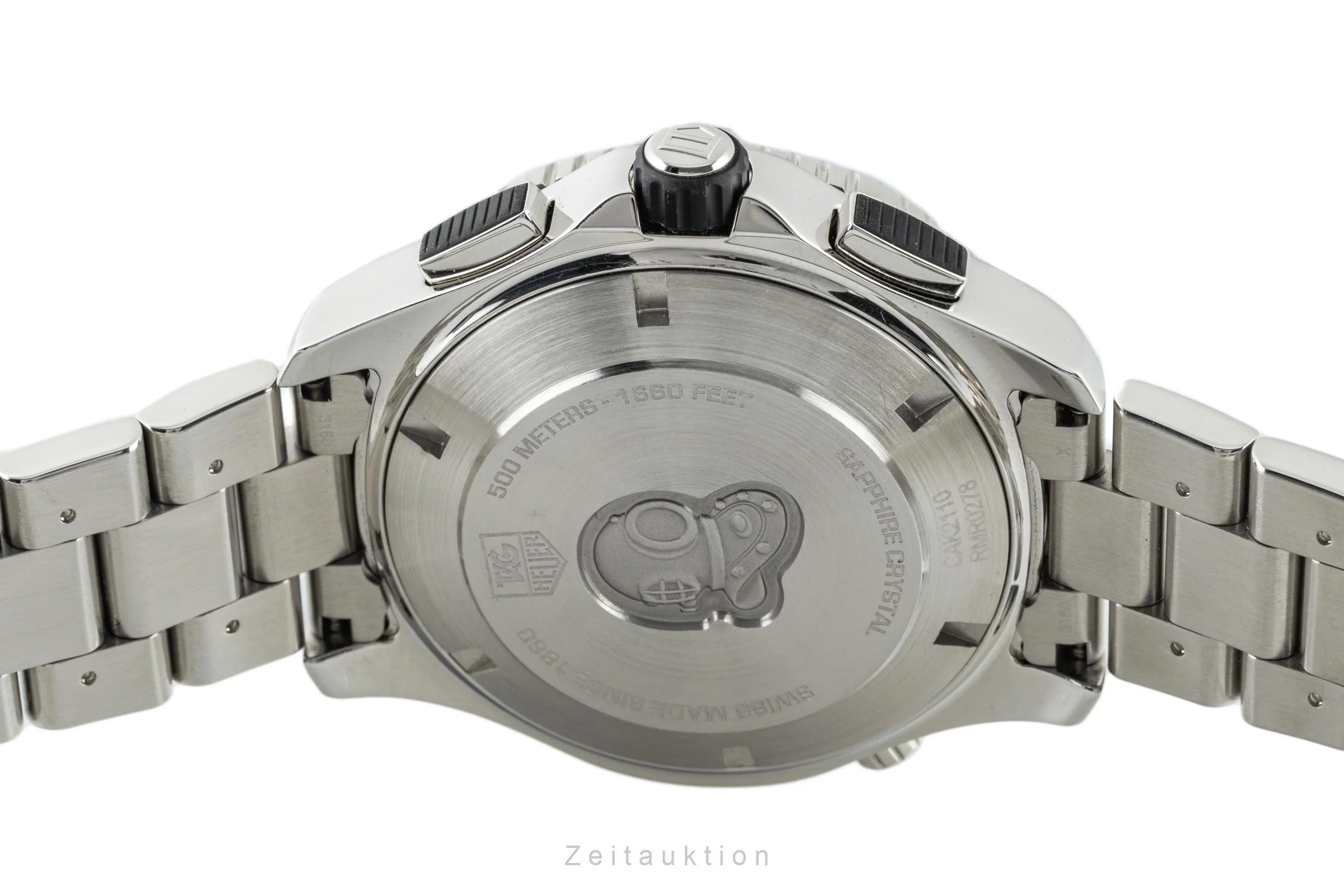 Tag Heuer Aquaracer chronograph steel automatic men's watch CAK2110/BA0833  [2204338] - Image 12