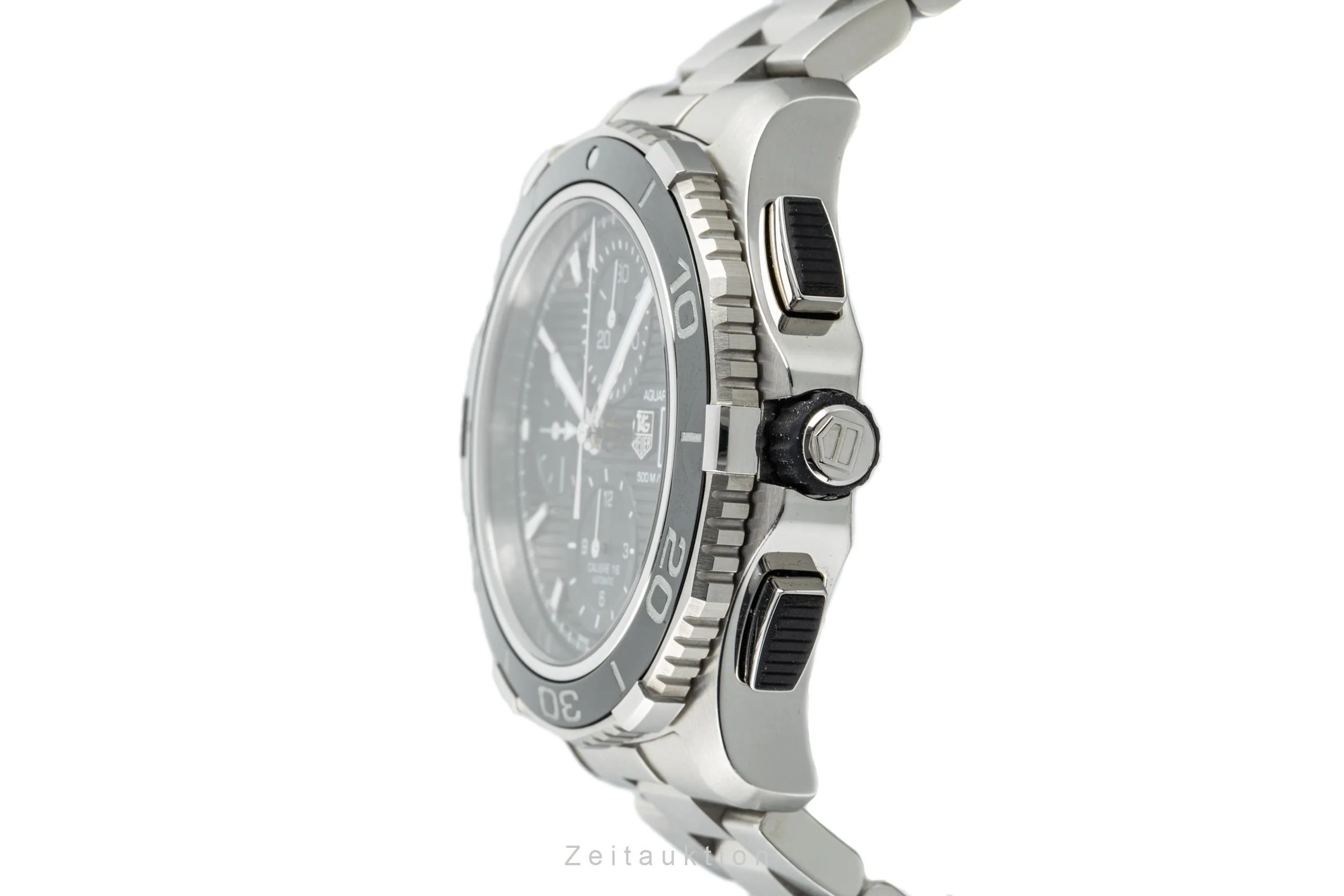 Tag Heuer Aquaracer chronograph steel automatic men's watch CAK2110/BA0833  [2204338] - Image 6