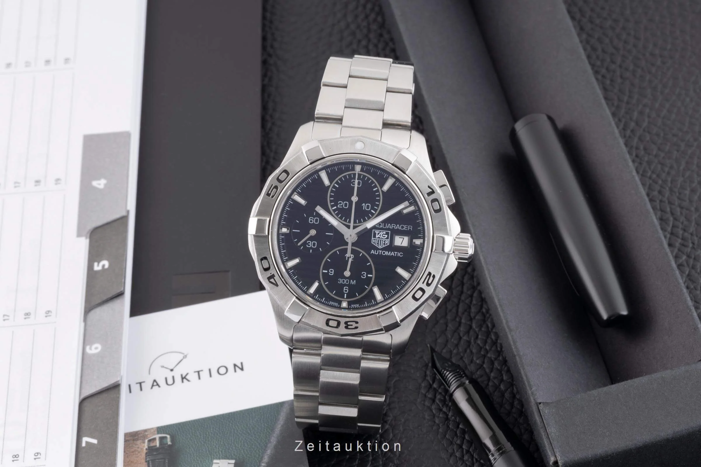 Tag Heuer Aquaracer chronograph steel automatic men's watch CAP2110  [2500437] - Image 4