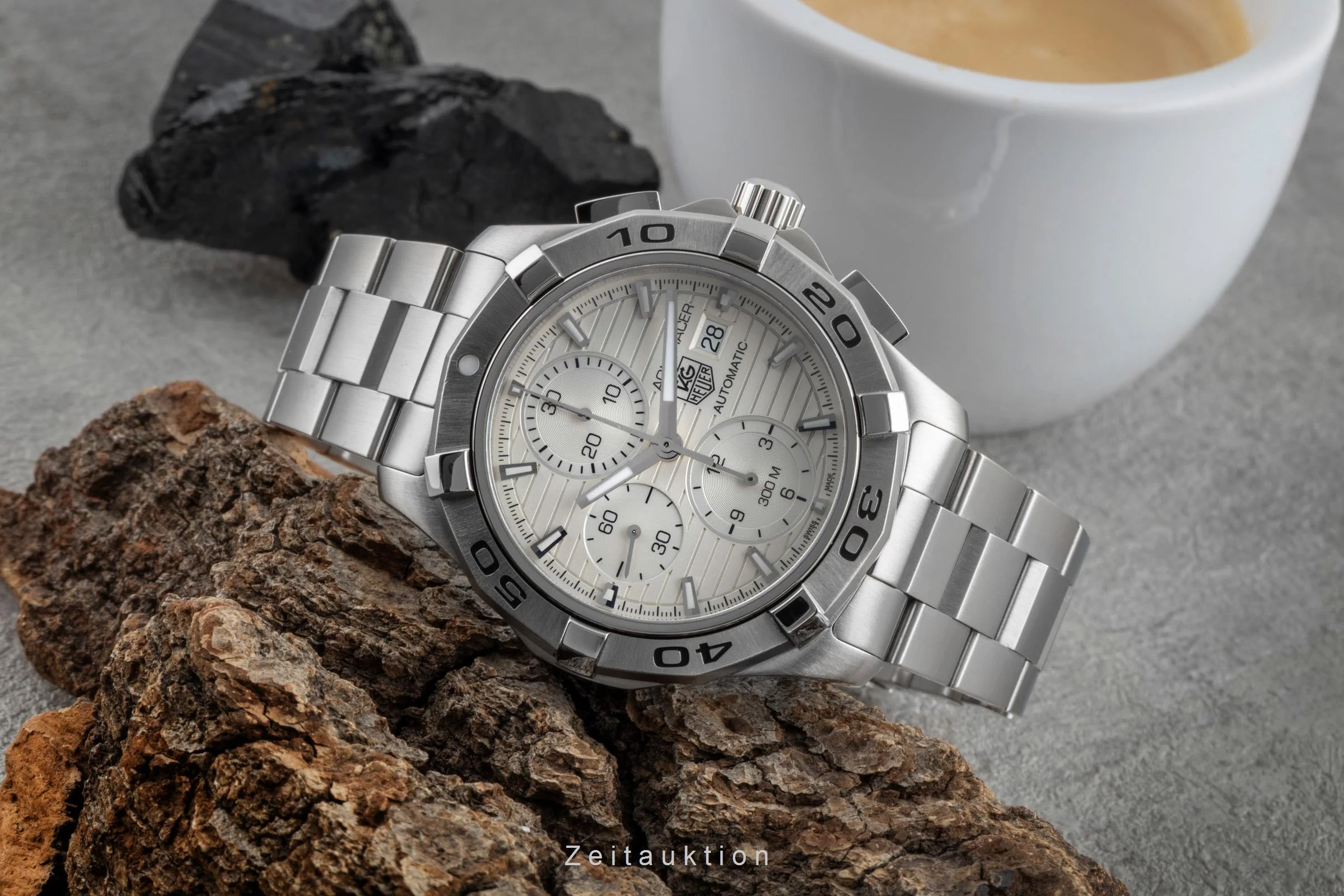 Tag Heuer Aquaracer chronograph steel automatic men's watch CAP2111.BA0833	  [2505835] - Image 3