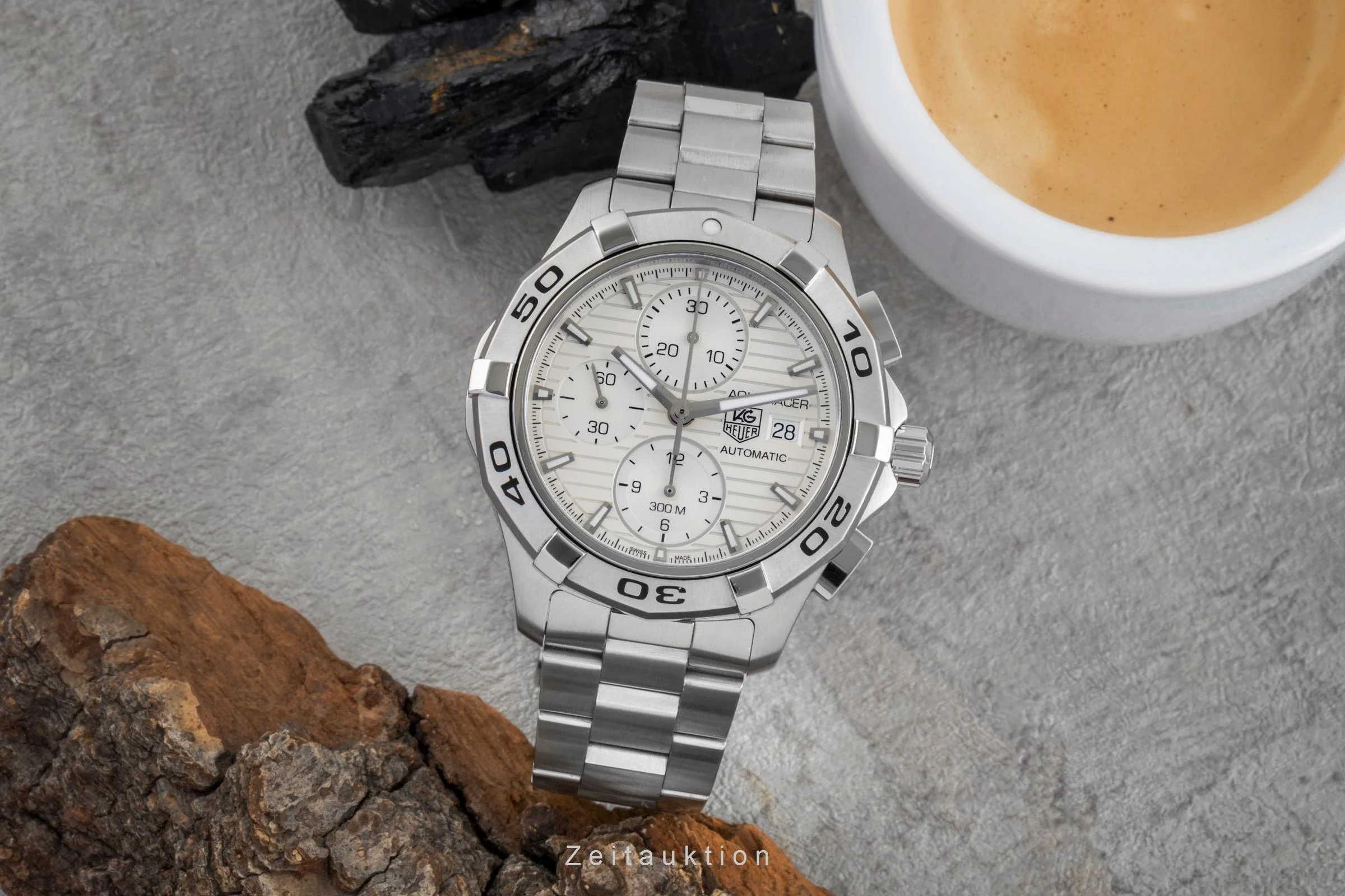 Tag Heuer Aquaracer chronograph steel automatic men's watch CAP2111.BA0833	  [2505835] - Image 4