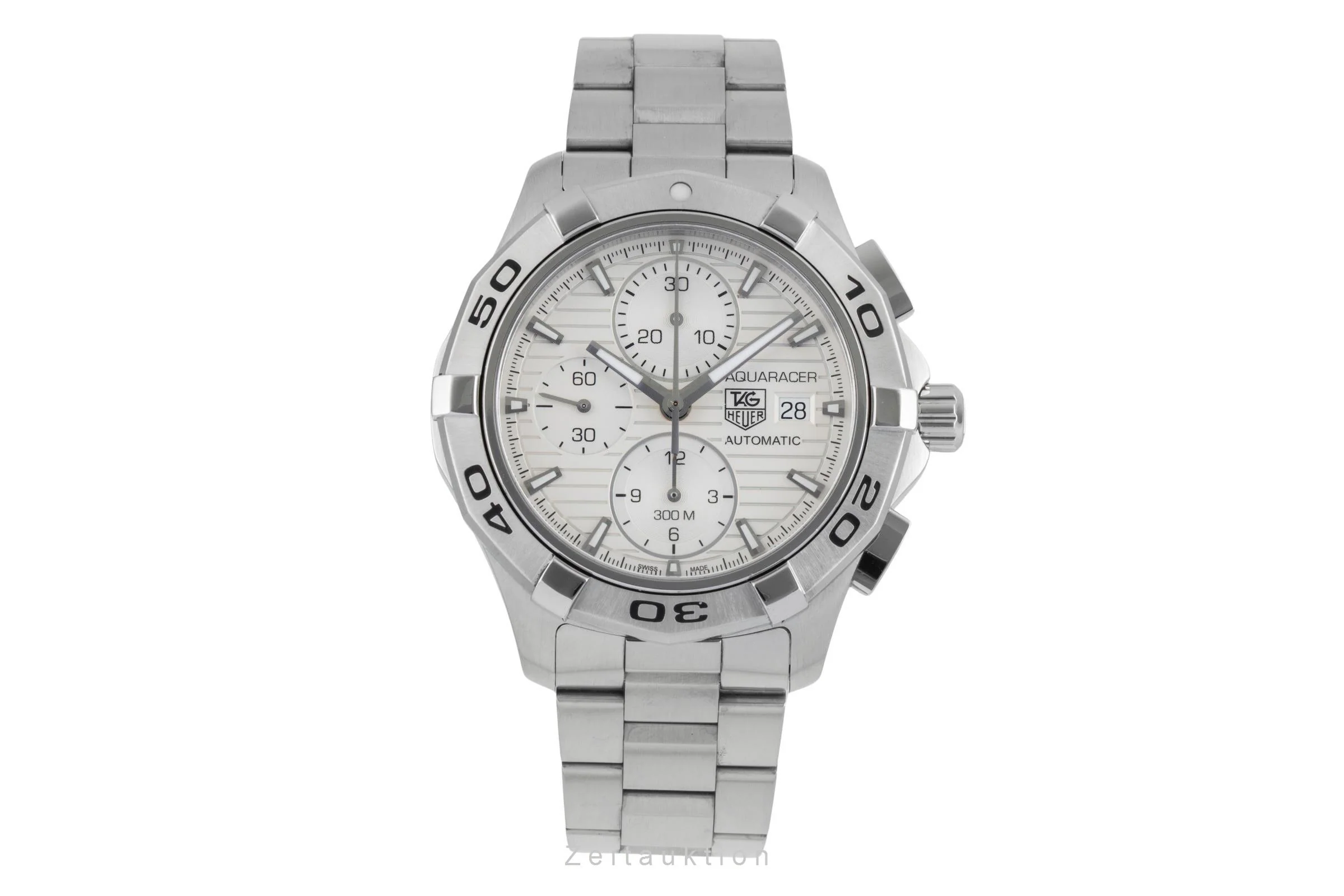 Tag Heuer Aquaracer chronograph steel automatic men's watch CAP2111.BA0833	  [2505835] - Image 5