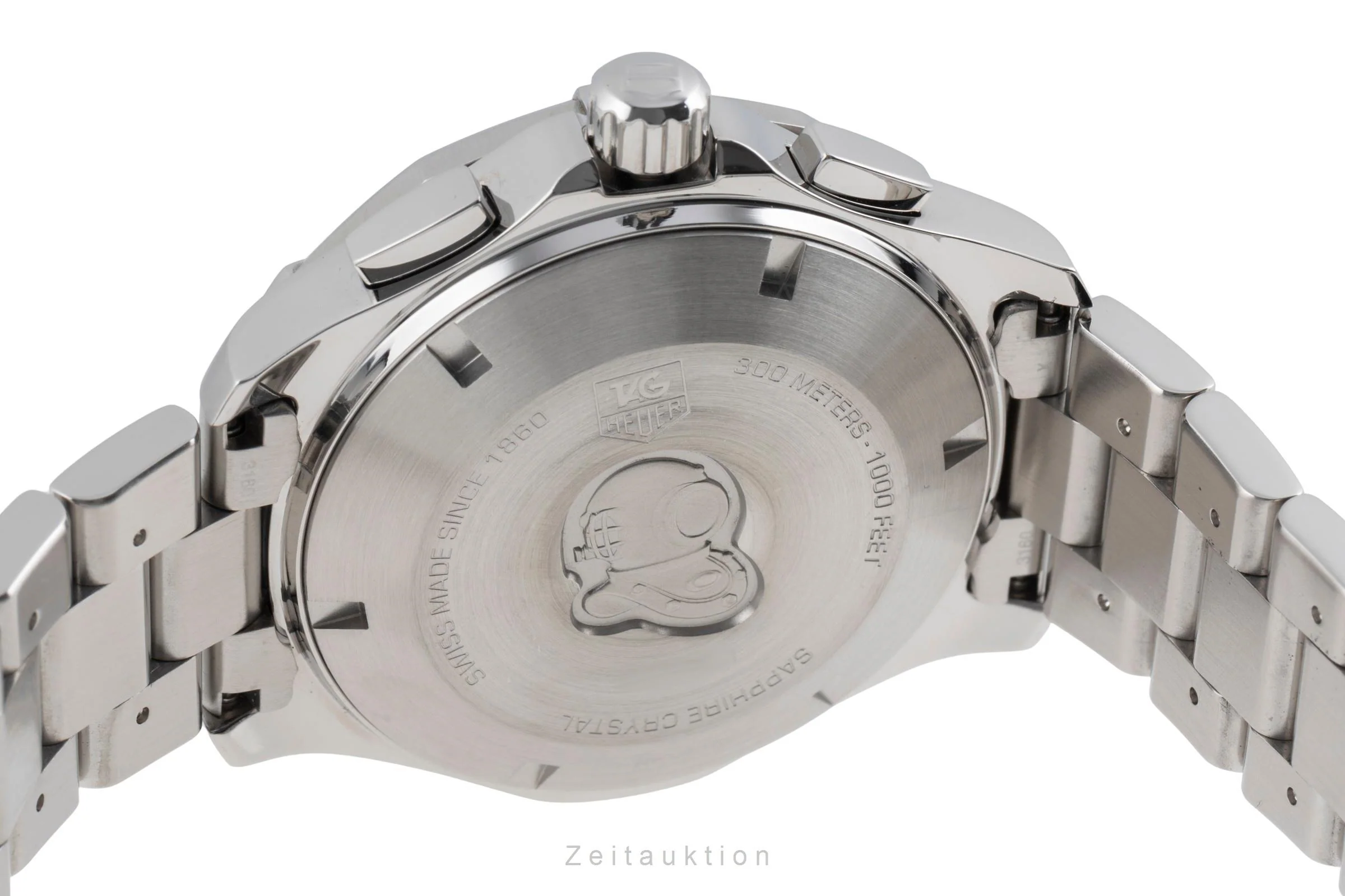 Tag Heuer Aquaracer chronograph steel automatic men's watch CAP2111.BA0833  [2507194] - Image 11