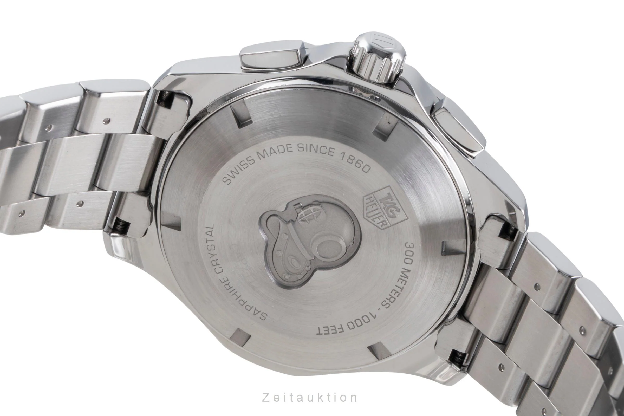 Tag Heuer Aquaracer chronograph steel automatic men's watch CAP2112.BA0833  [2507493] - Image 11