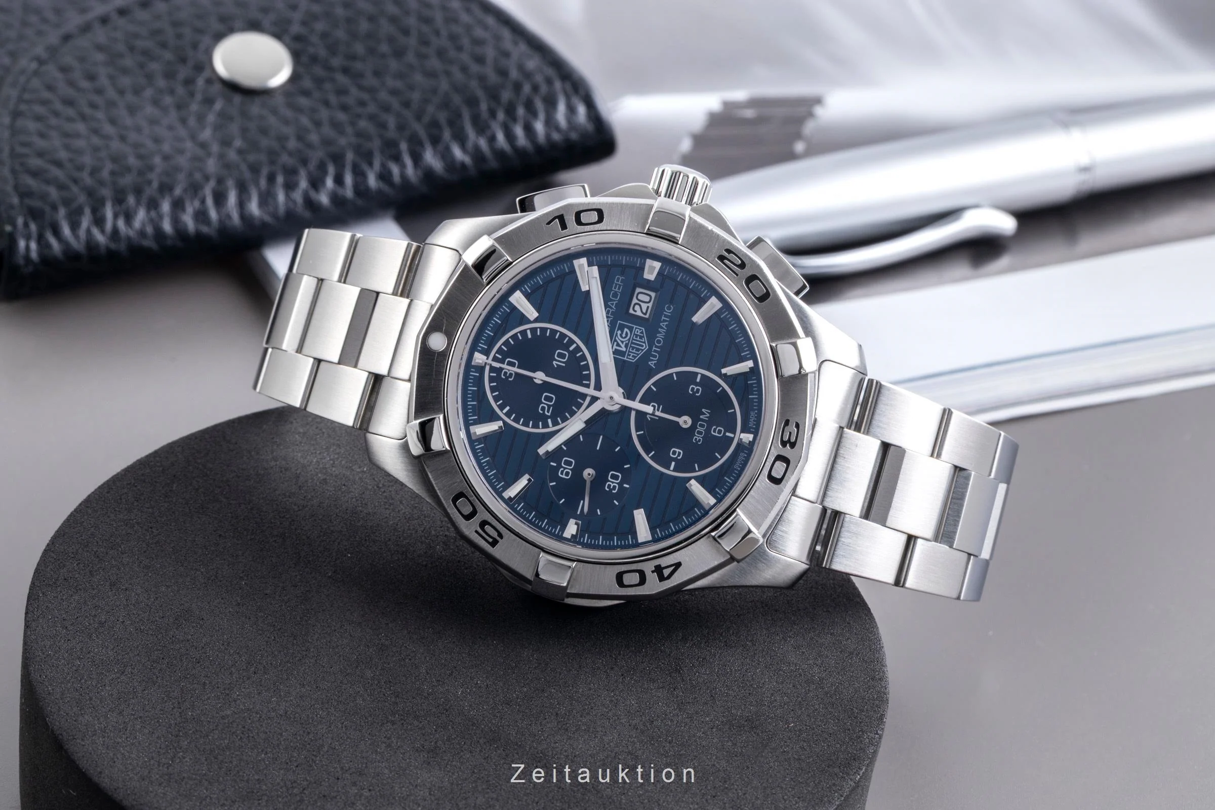 Tag Heuer Aquaracer chronograph steel automatic men's watch CAP2112.BA0833  [2507493] - Image 3