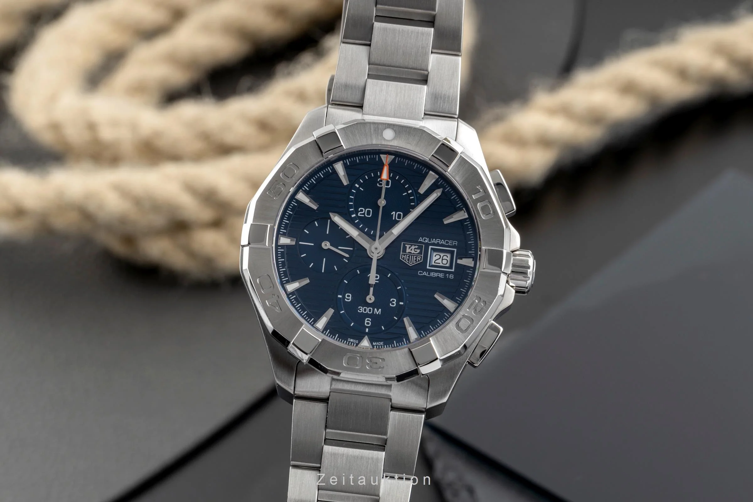 Tag Heuer Aquaracer chronograph steel automatic men's watch CAY2112-2  [2504341] - Image 2