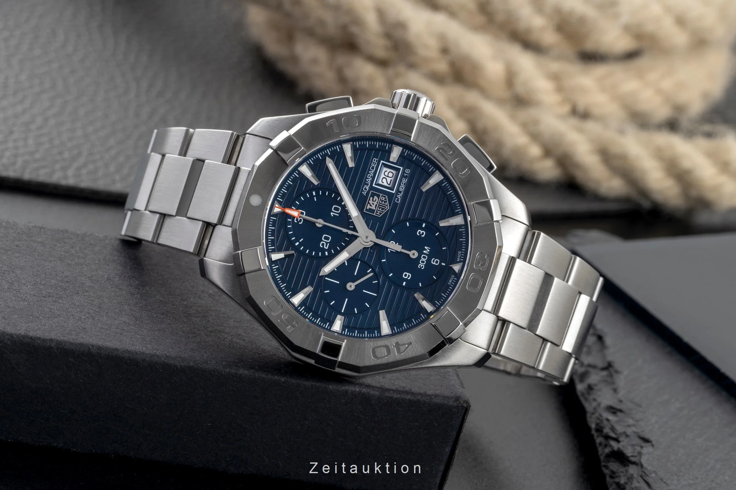 Tag Heuer Aquaracer chronograph steel automatic men's watch CAY2112-2  [2504341] - Image 3