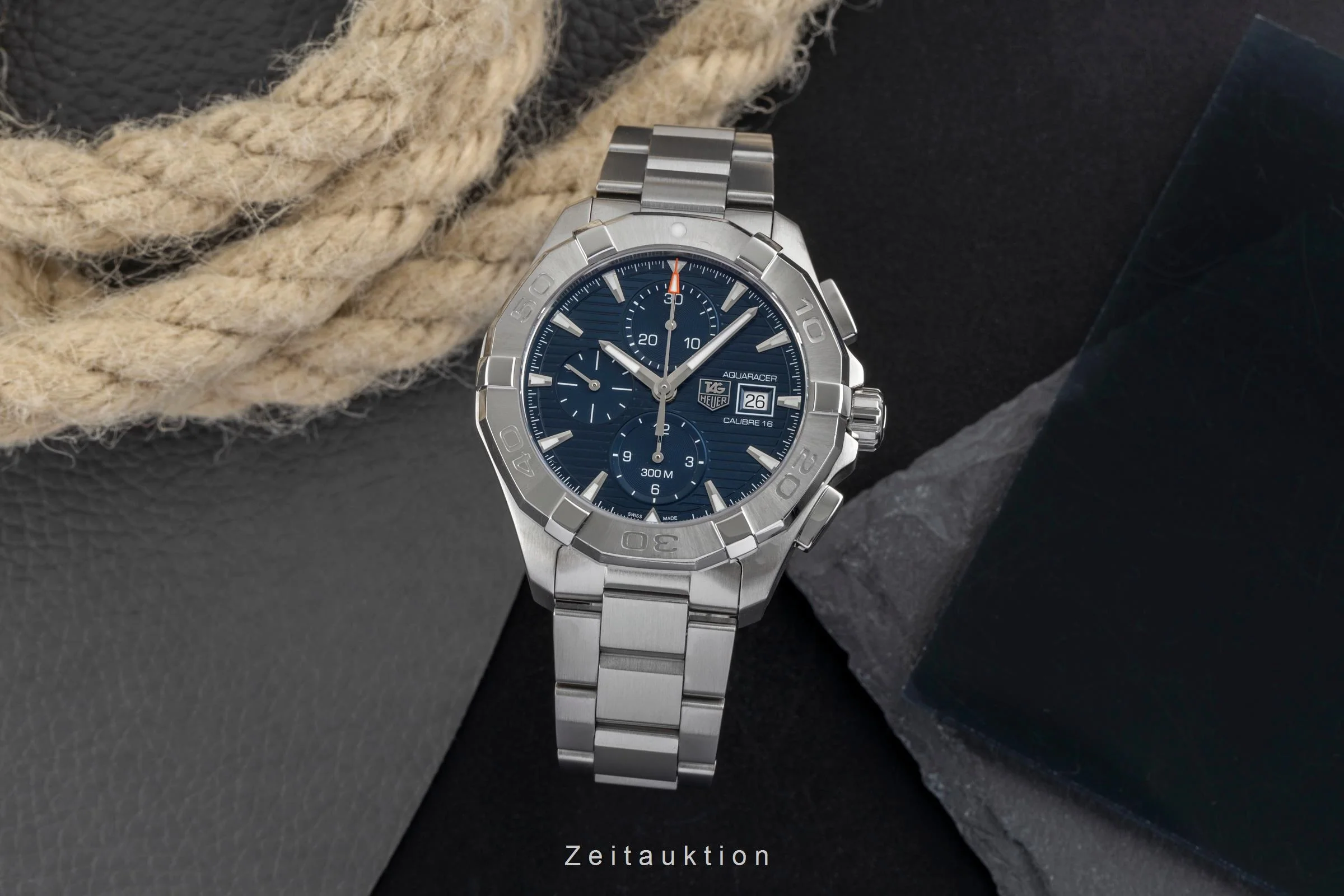 Tag Heuer Aquaracer chronograph steel automatic men's watch CAY2112-2  [2504341] - Image 4