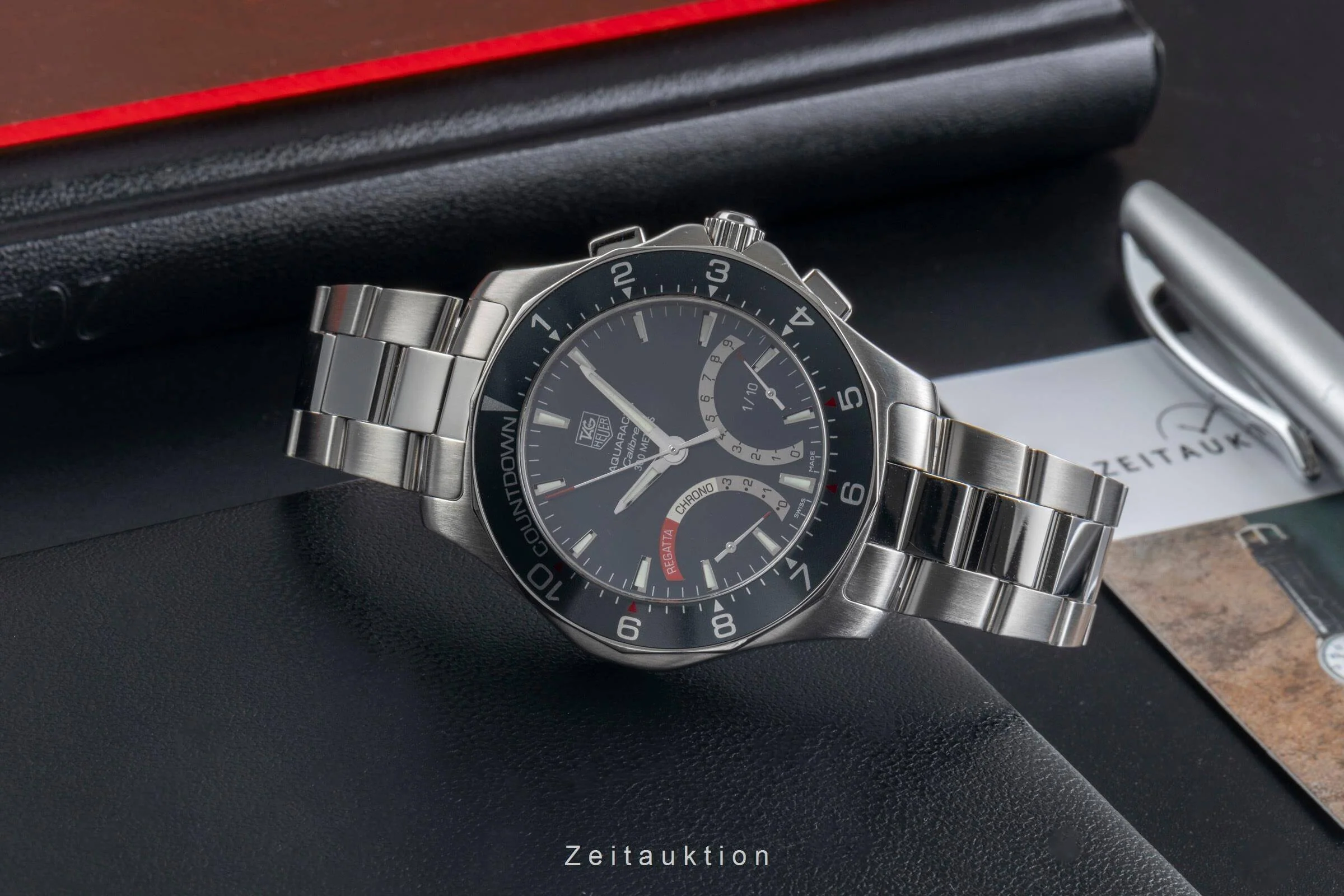 Tag Heuer Aquaracer chronograph steel quartz men's watch CAF7111.BA0803  [2406181] - Image 2