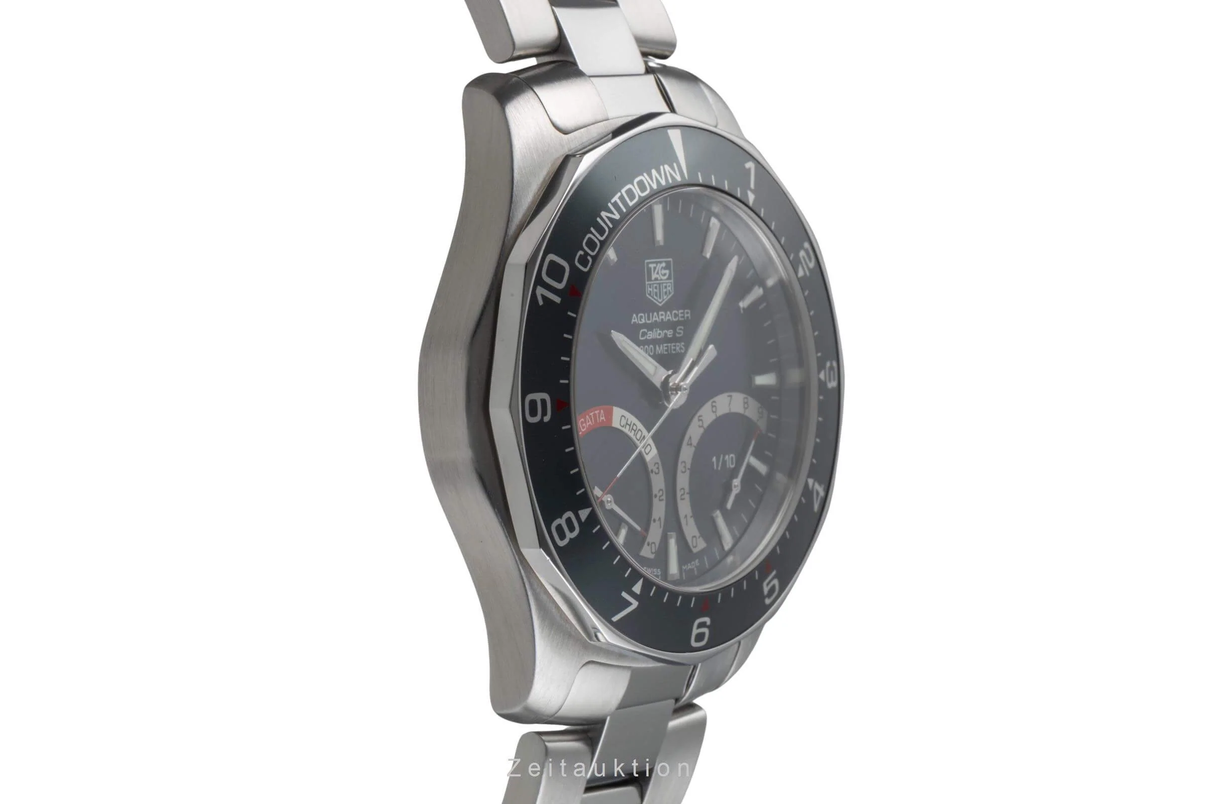 Tag Heuer Aquaracer chronograph steel quartz men's watch CAF7111.BA0803  [2406181] - Image 7