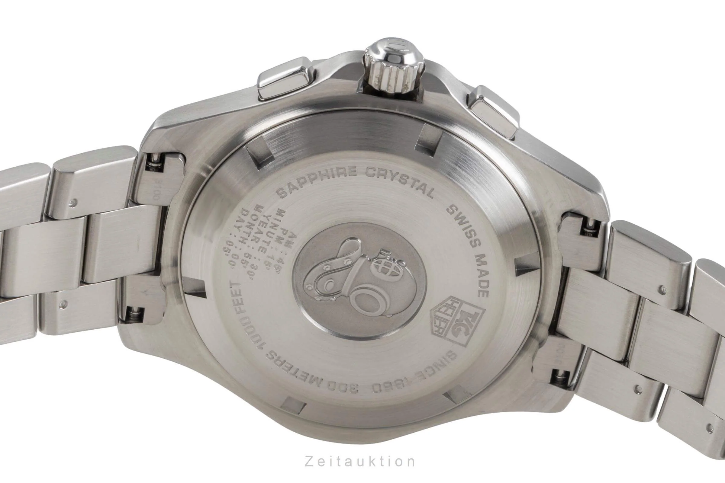 Tag Heuer Aquaracer chronograph steel quartz men's watch CAF7111.BA0803  [2406181] - Image 9