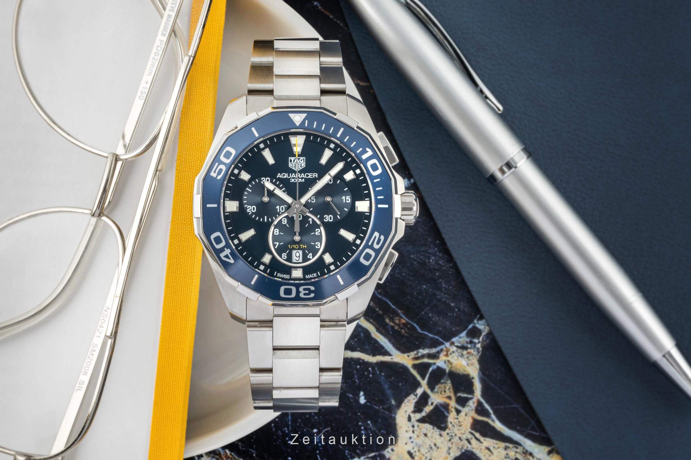 Tag Heuer Aquaracer chronograph steel quartz men's watch CAY111B.BA0927  [2403477] - Image 3