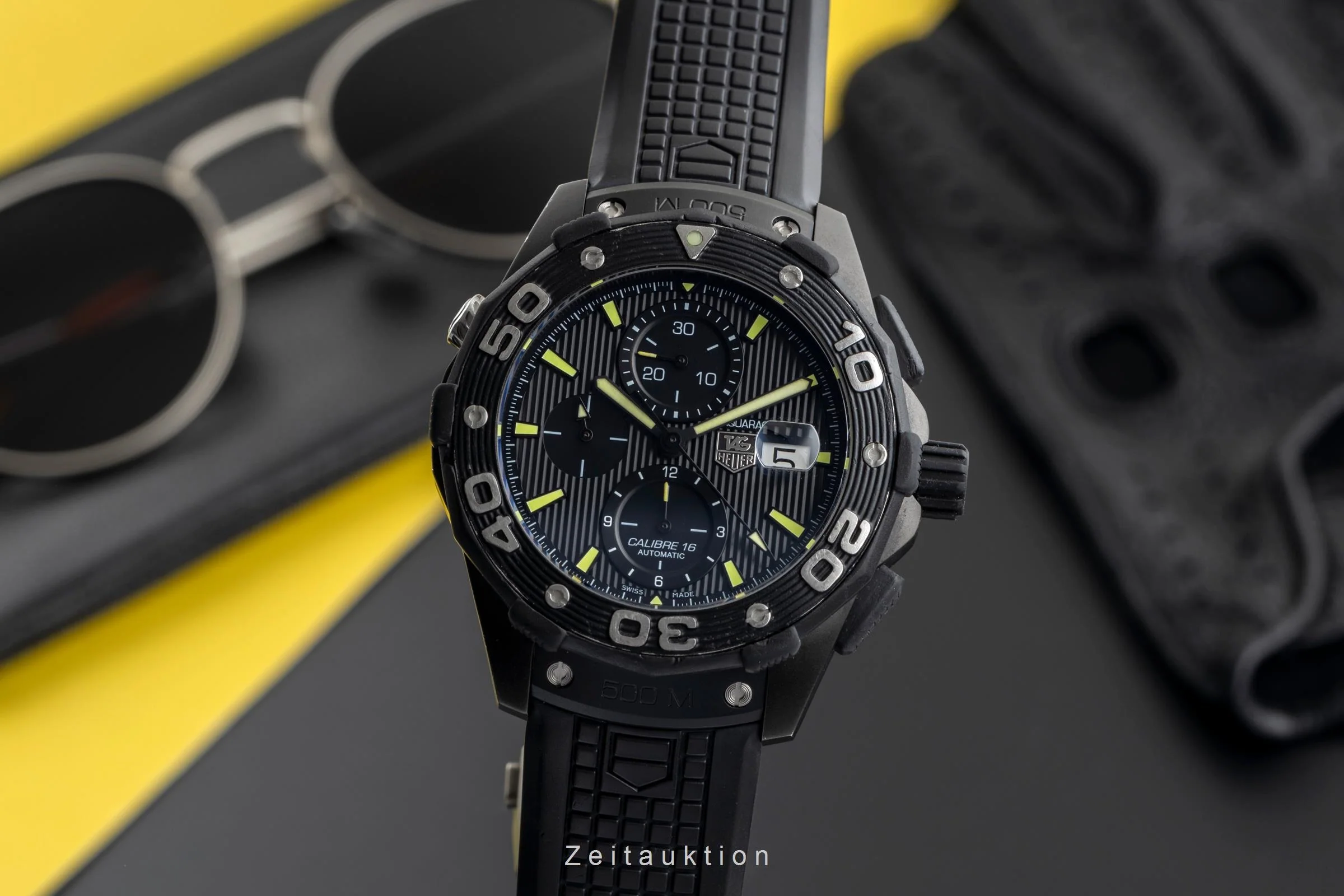 Tag Heuer Aquaracer chronograph titanium automatic men's watch CAJ2180-2  [2502526] - Image 2