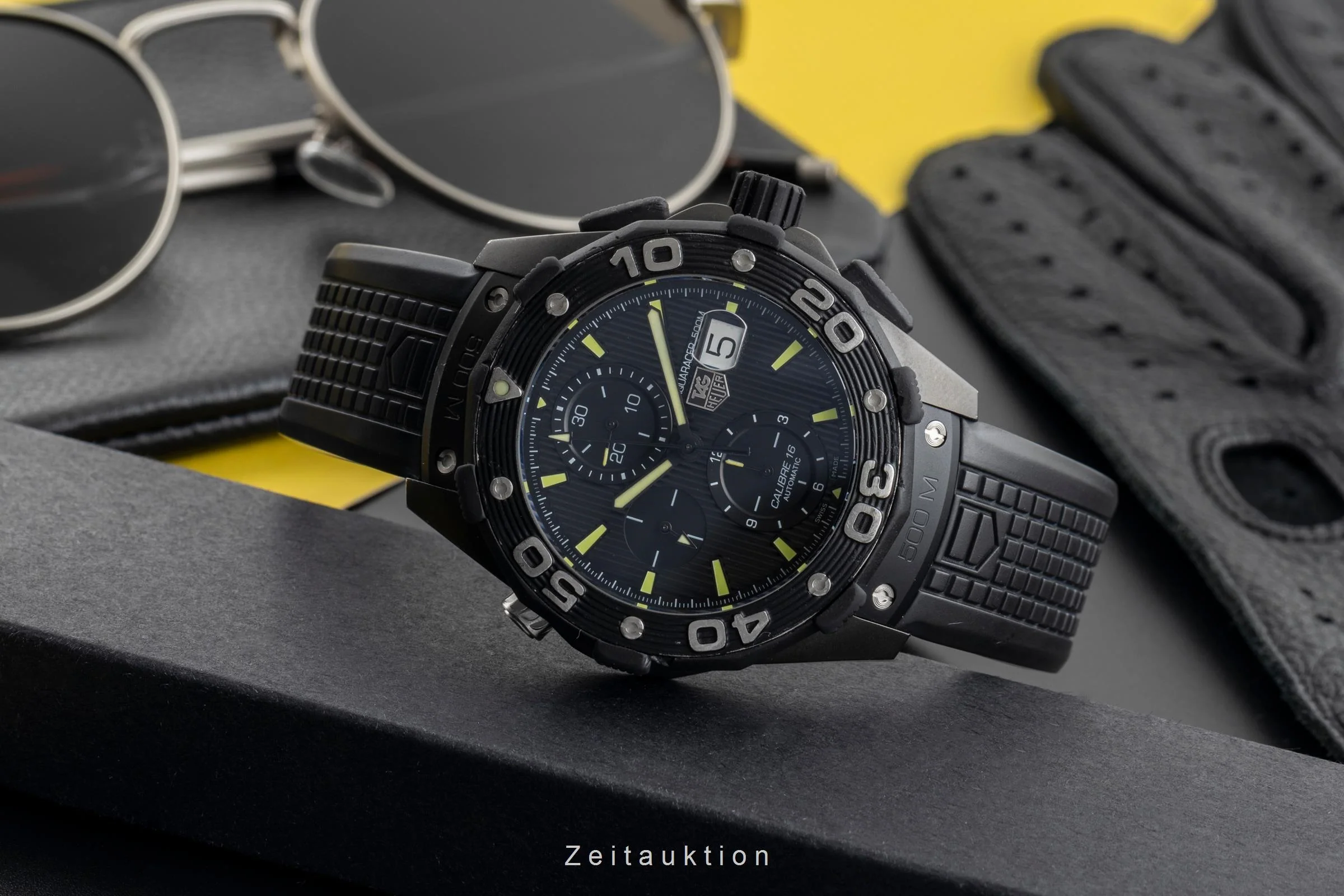 Tag Heuer Aquaracer chronograph titanium automatic men's watch CAJ2180-2  [2502526] - Image 3