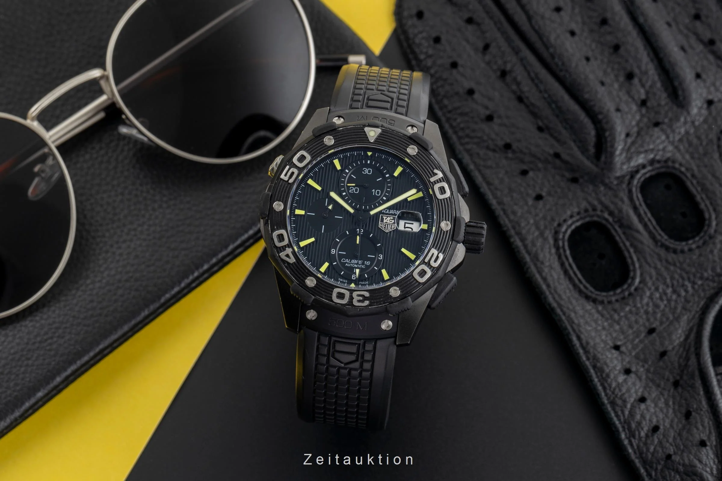 Tag Heuer Aquaracer chronograph titanium automatic men's watch CAJ2180-2  [2502526] - Image 4