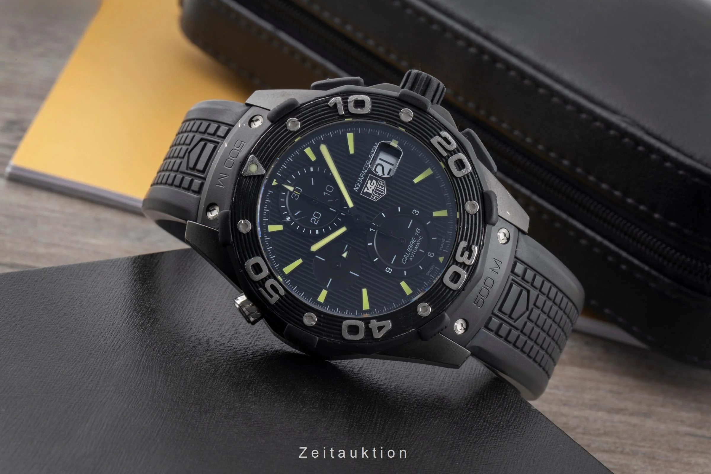 Tag Heuer Aquaracer chronograph titanium automatic men's watch CAJ2180  [2506986] - Image 3