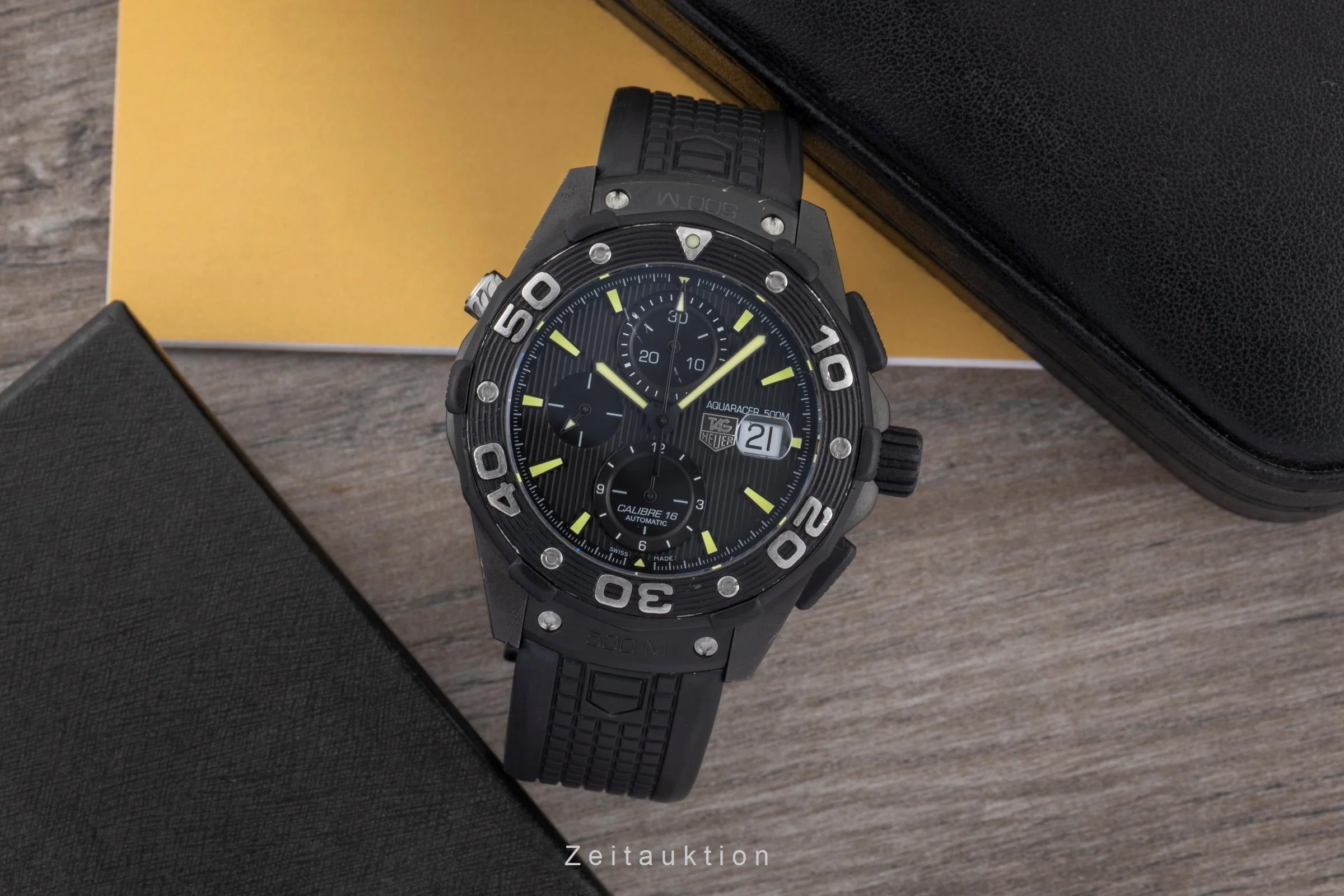 Tag Heuer Aquaracer chronograph titanium automatic men's watch CAJ2180  [2506986] - Image 4