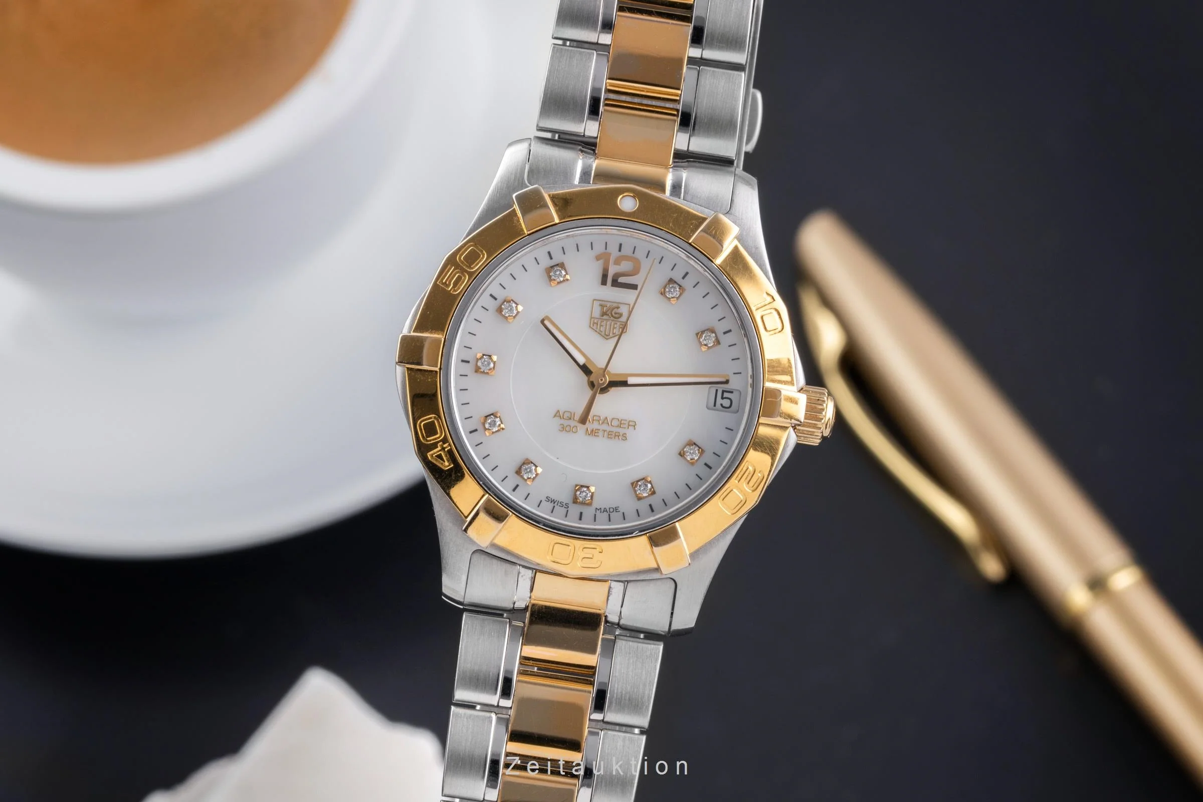 Tag Heuer Aquaracer gilt / steel quartz unisex WAF1320.BBO820  [2504984] - Image 2