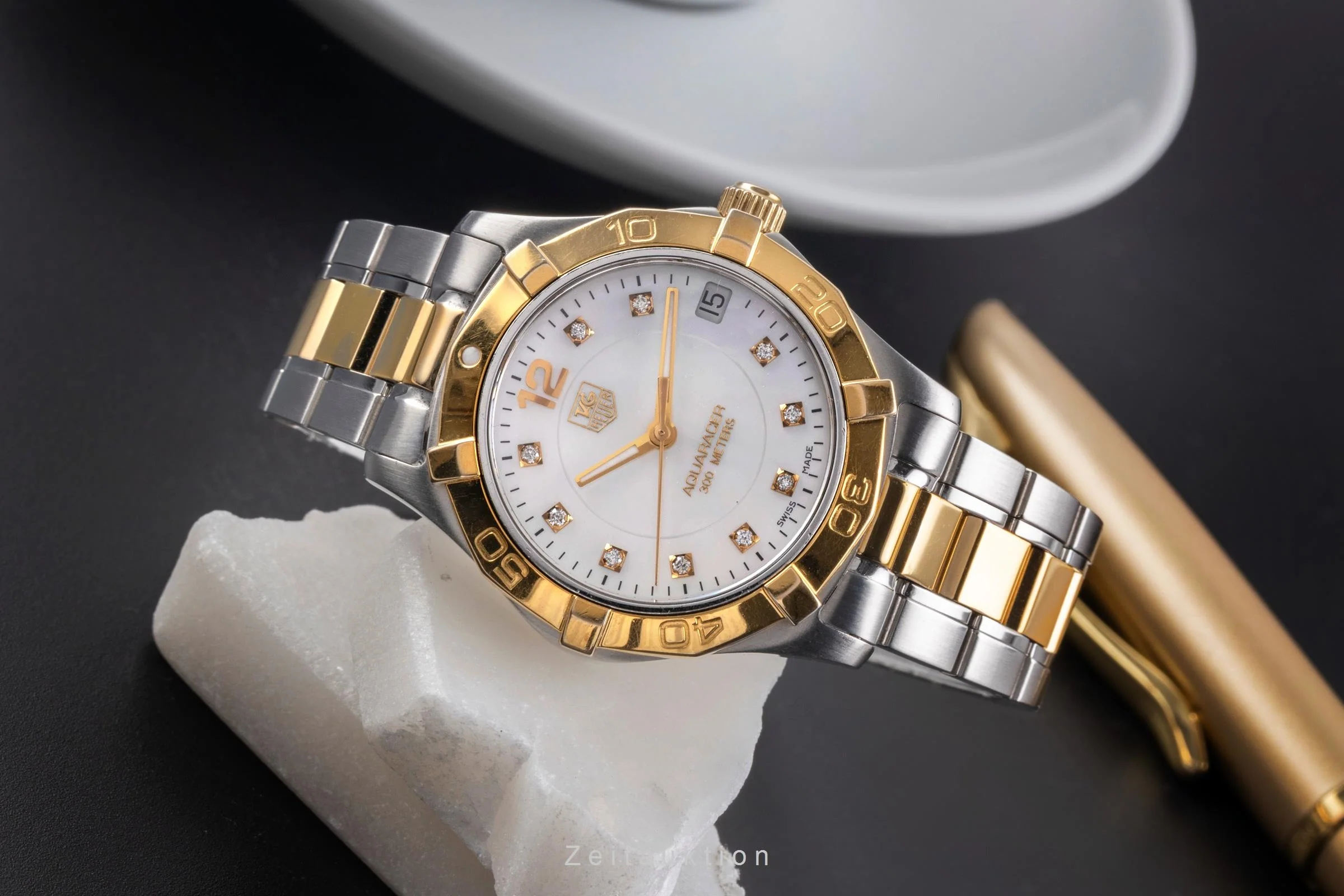 Tag Heuer Aquaracer gilt / steel quartz unisex WAF1320.BBO820  [2504984] - Image 3