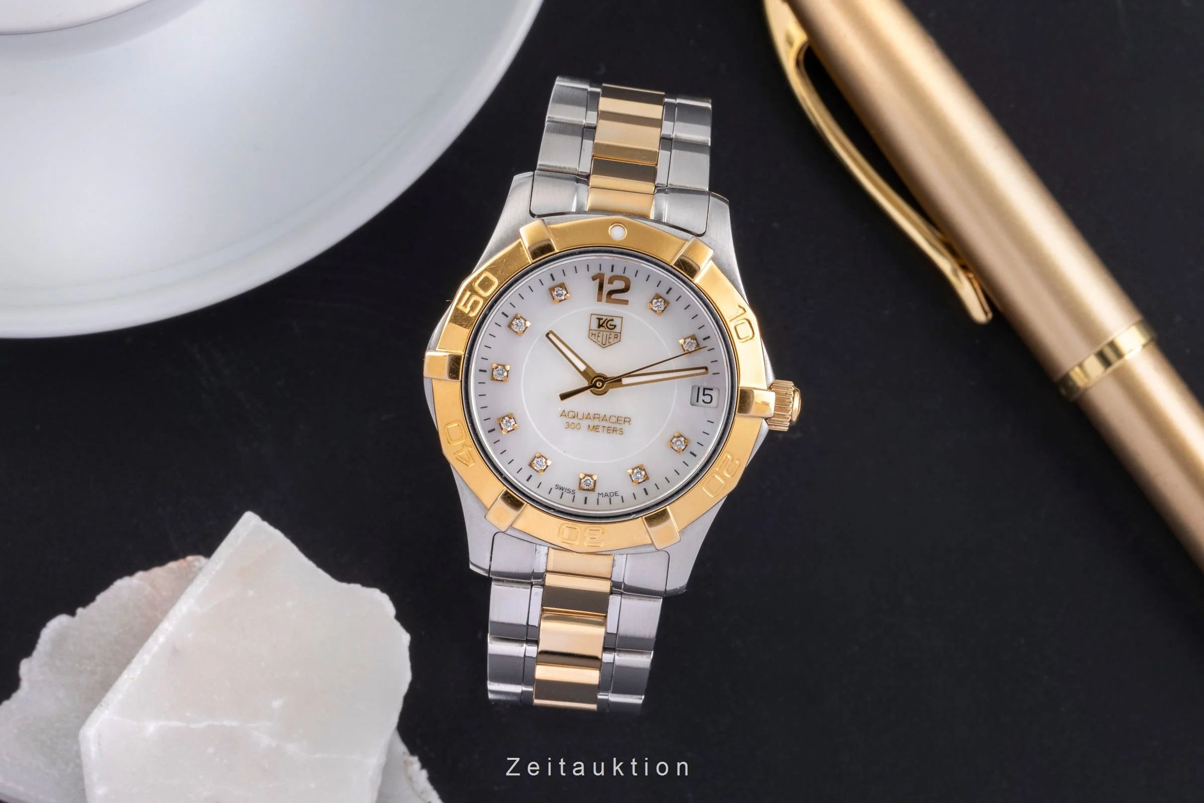 Tag Heuer Aquaracer gilt / steel quartz unisex WAF1320.BBO820  [2504984] - Image 4