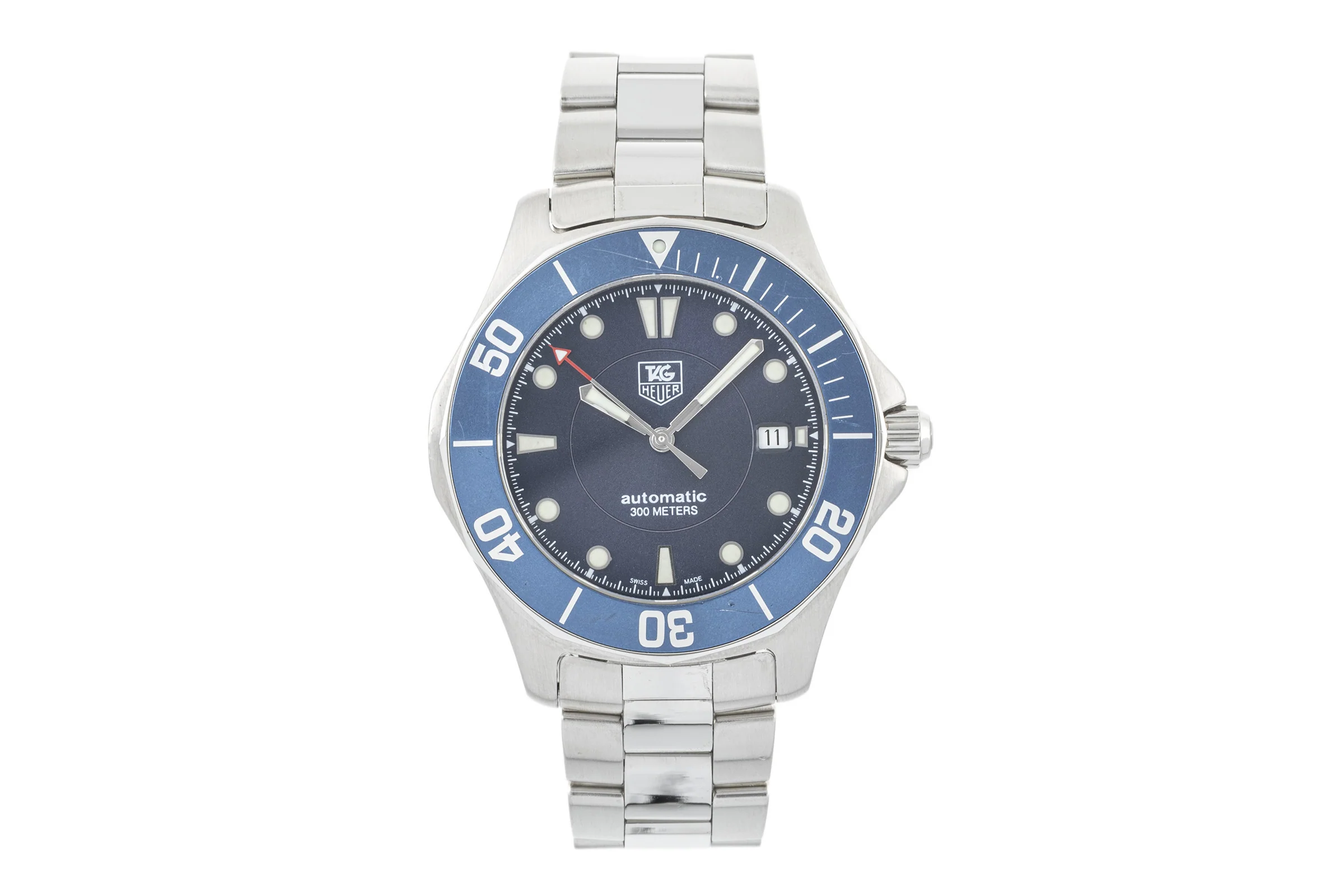 Tag Heuer Aquaracer steel automatic men's watch WAB2011  [2303443] - Image 4