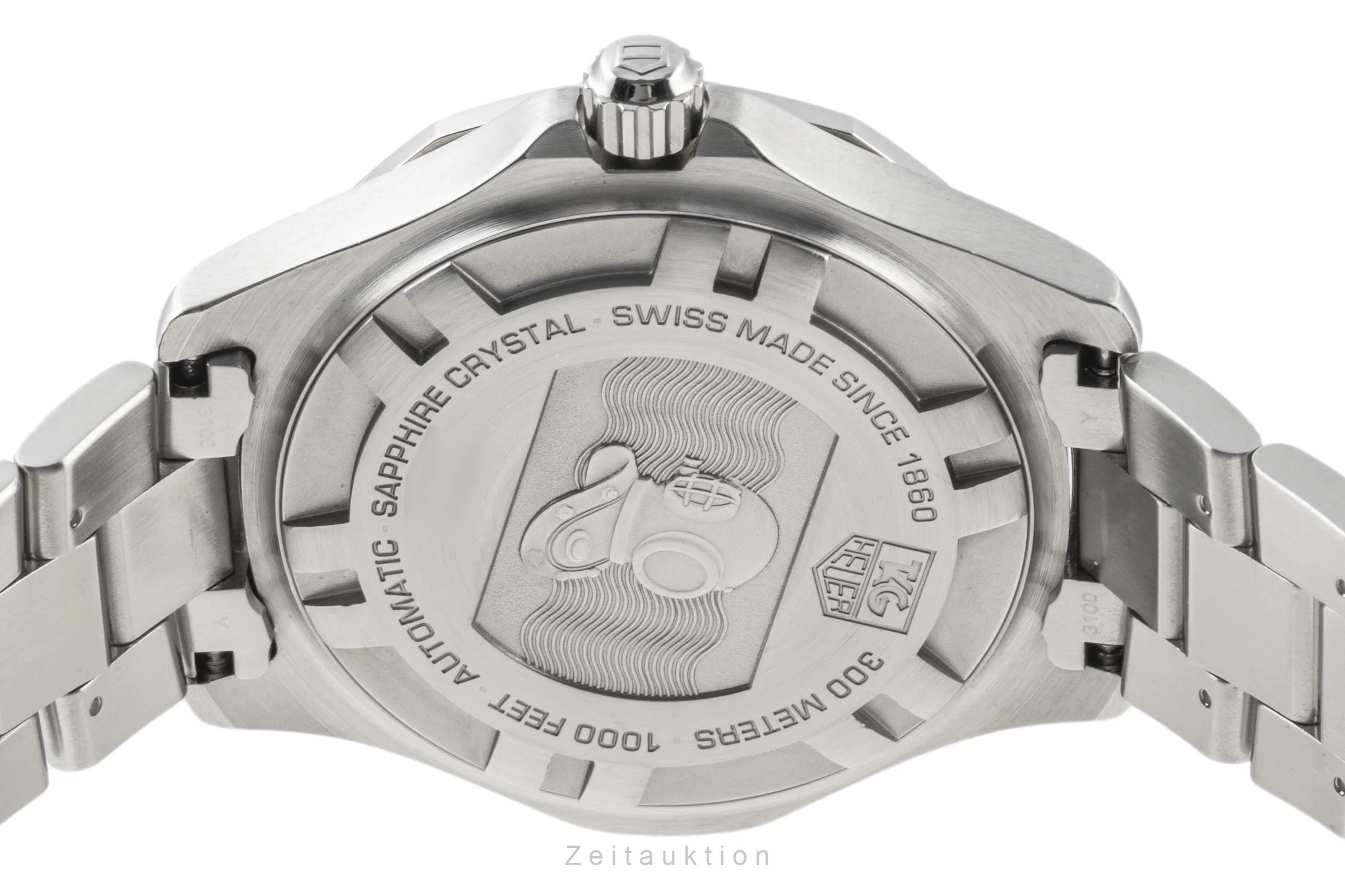 Tag Heuer Aquaracer steel automatic men's watch WAB2011  [2303443] - Image 9