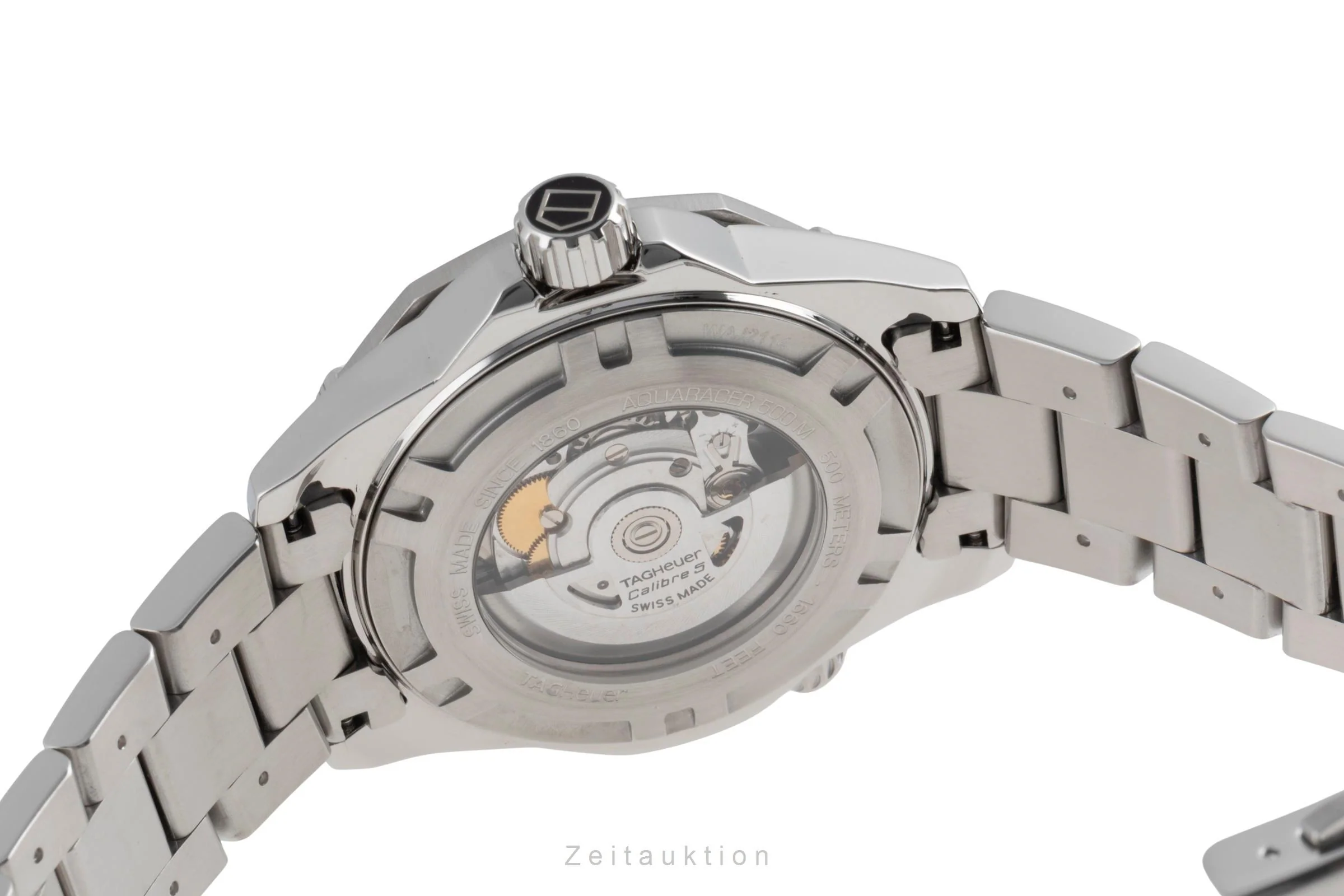 Tag Heuer Aquaracer steel automatic men's watch WAJ2114.BA0871  [2503175] - Image 12