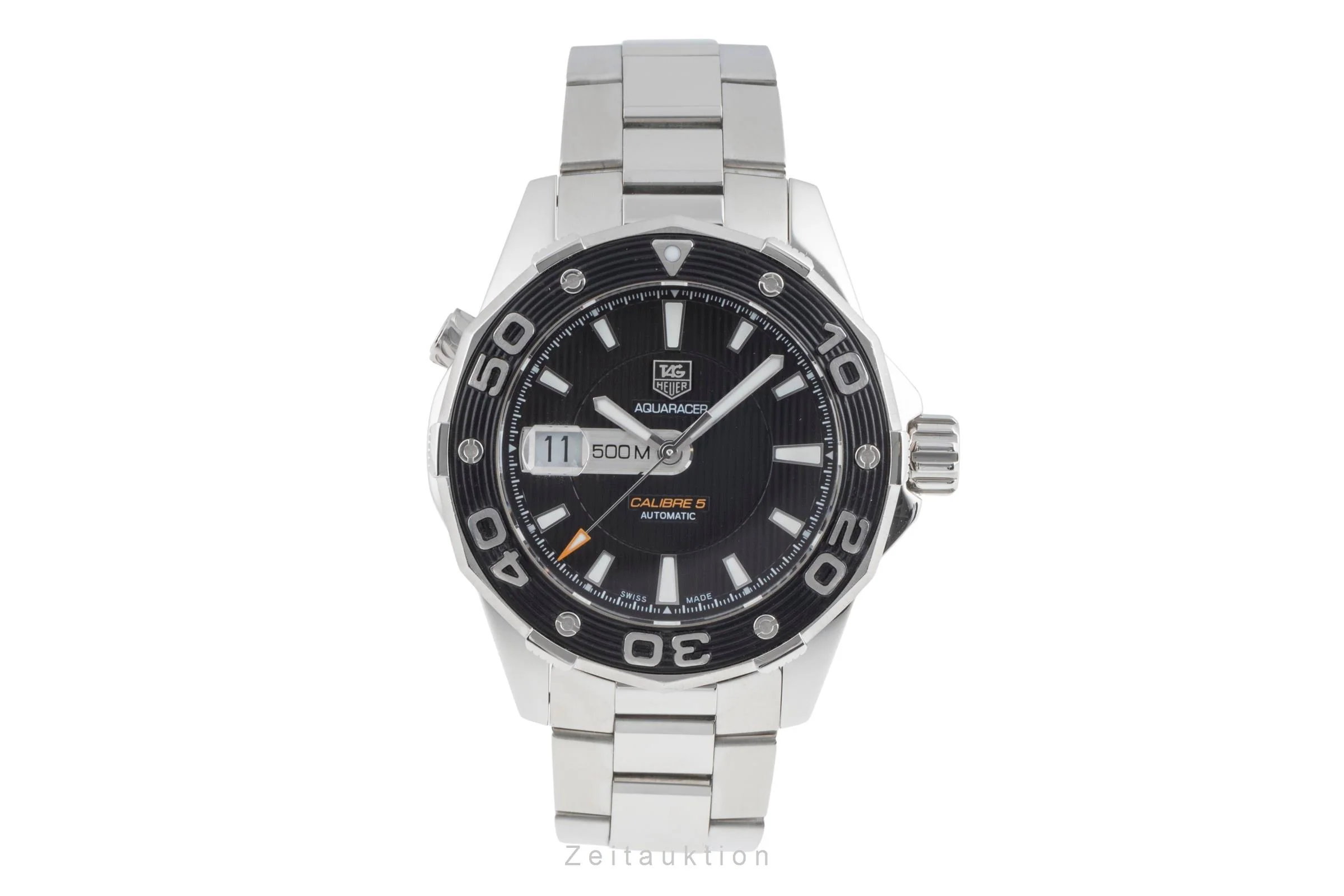 Tag Heuer Aquaracer steel automatic men's watch WAJ2114.BA0871  [2503175] - Image 5