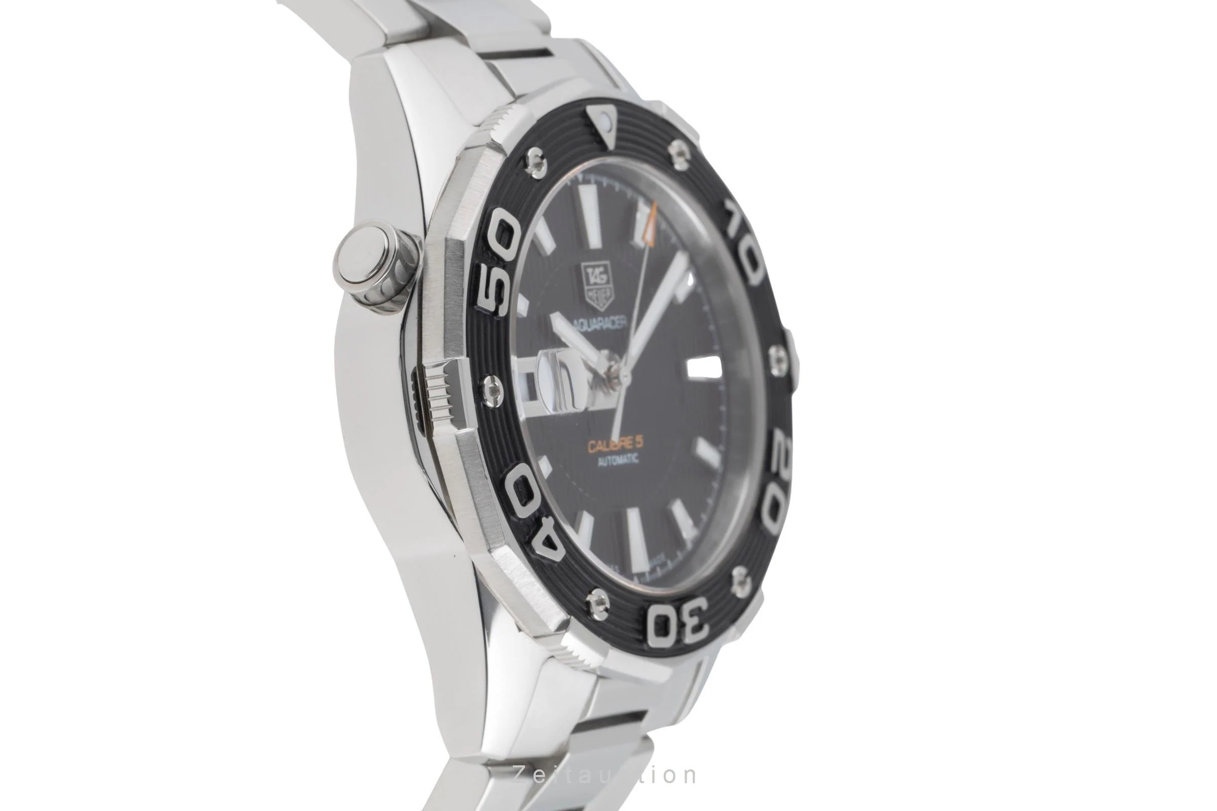 Tag Heuer Aquaracer steel automatic men's watch WAJ2114.BA0871  [2503175] - Image 8