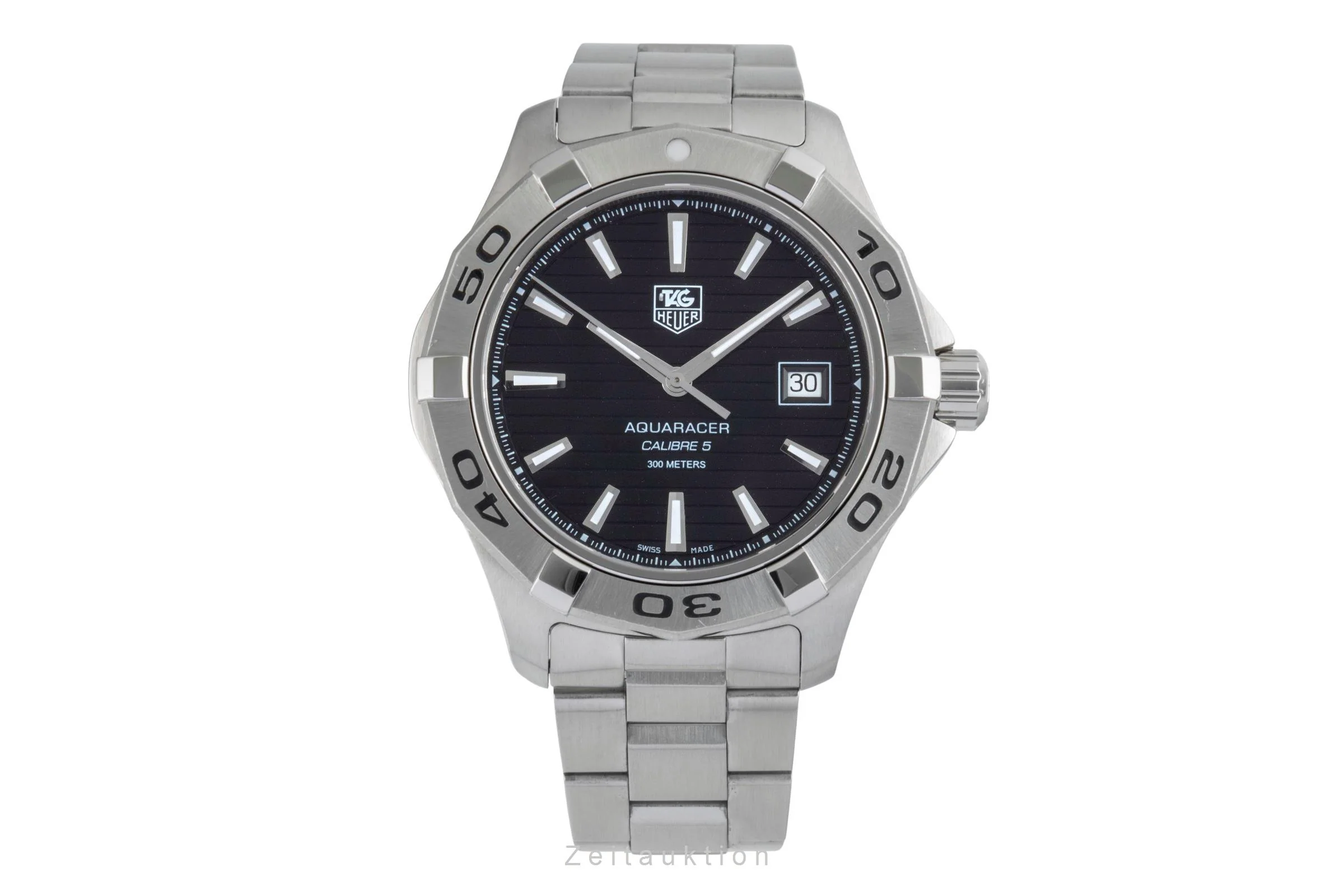 Tag Heuer Aquaracer steel automatic men's watch WAP2010  [2503622] - Image 5