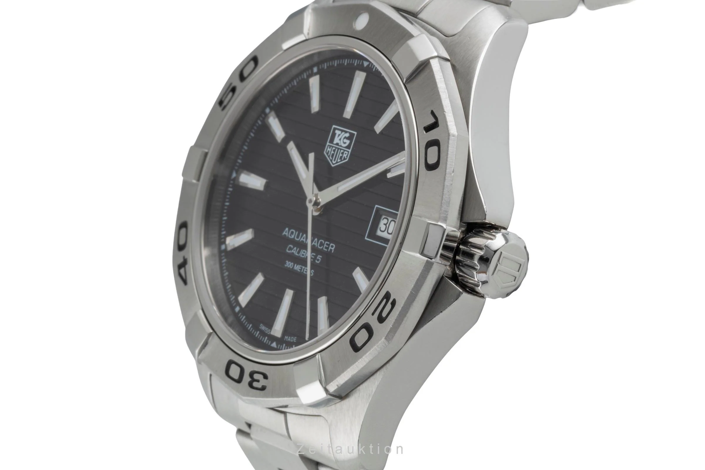 Tag Heuer Aquaracer steel automatic men's watch WAP2010  [2503622] - Image 7