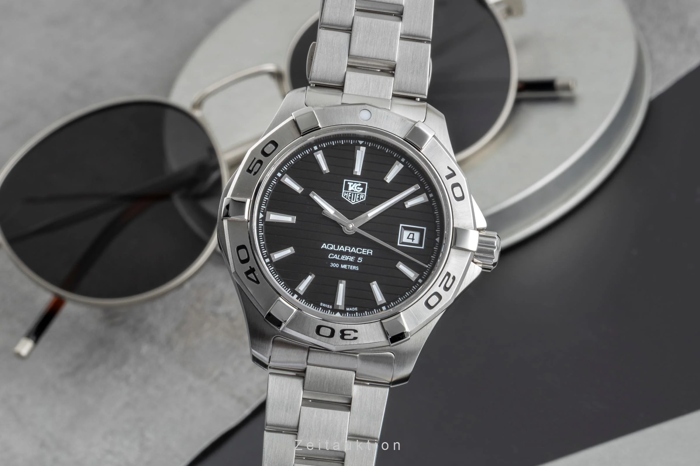 Tag Heuer Aquaracer steel automatic men's watch WAP2010 LP: 4300EUR  [2505638] - Image 2