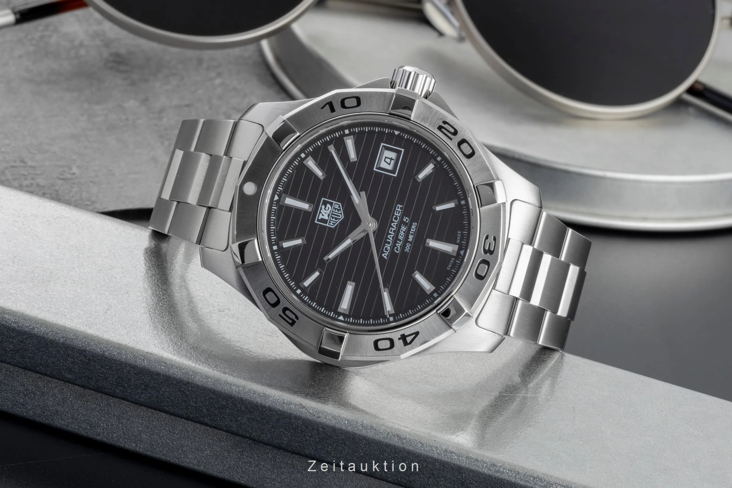Tag Heuer Aquaracer steel automatic men's watch WAP2010 LP: 4300EUR  [2505638] - Image 3