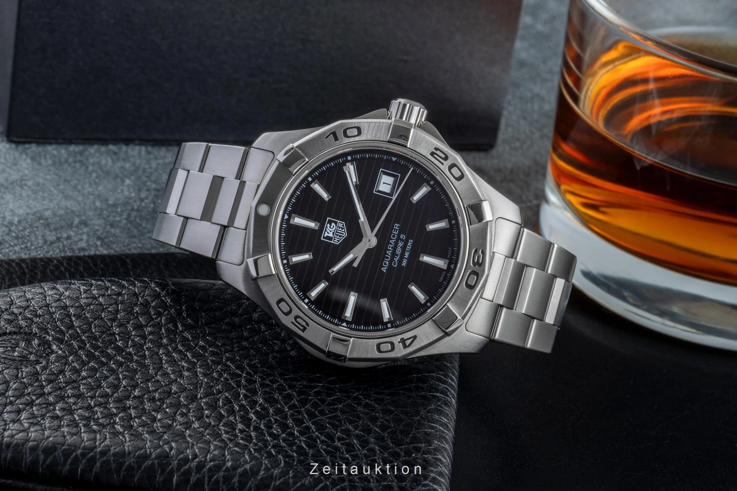 Tag Heuer Aquaracer steel automatic men's watch WAP2010  [2506788] - Image 3