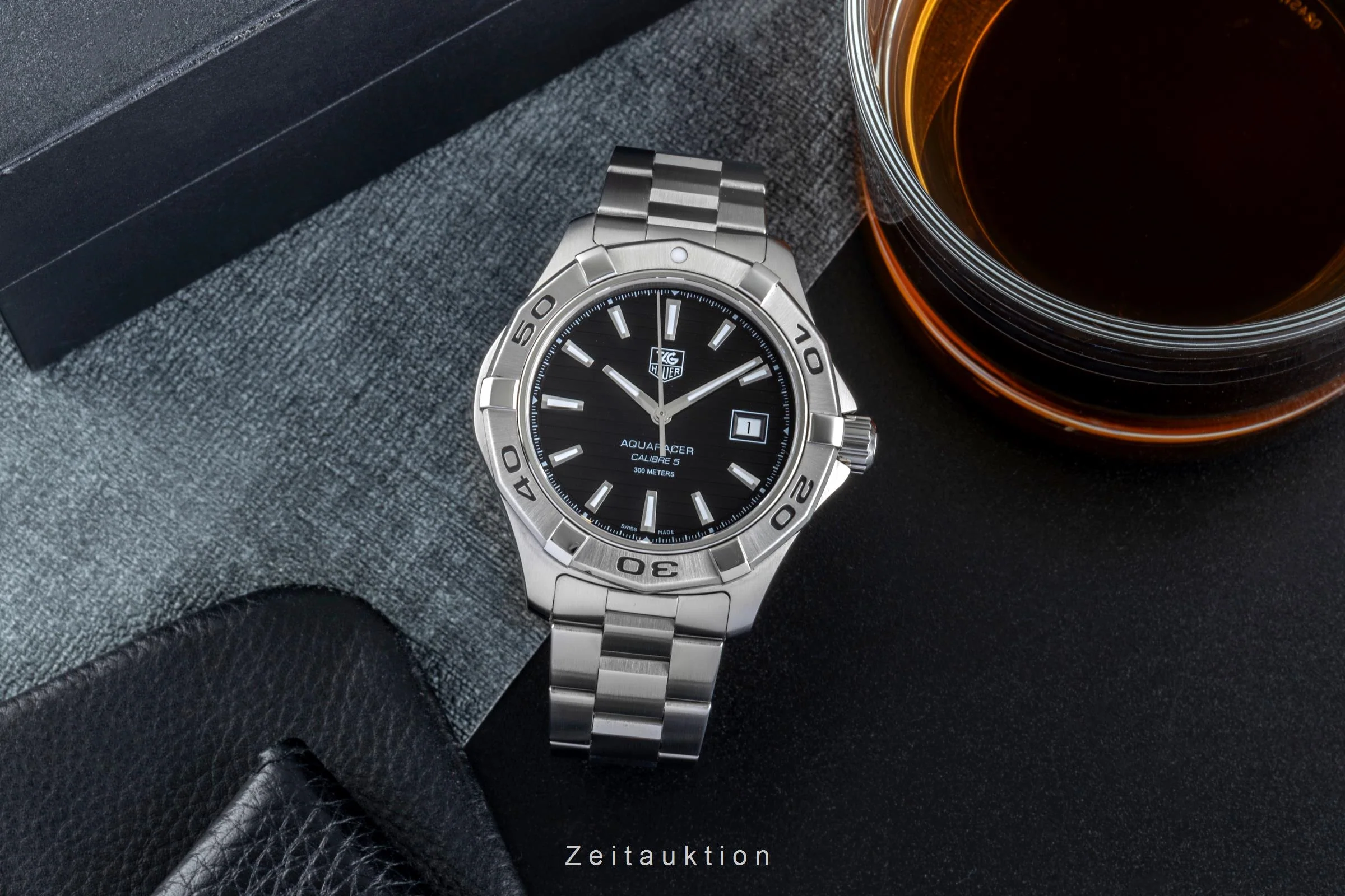 Tag Heuer Aquaracer steel automatic men's watch WAP2010  [2506788] - Image 4