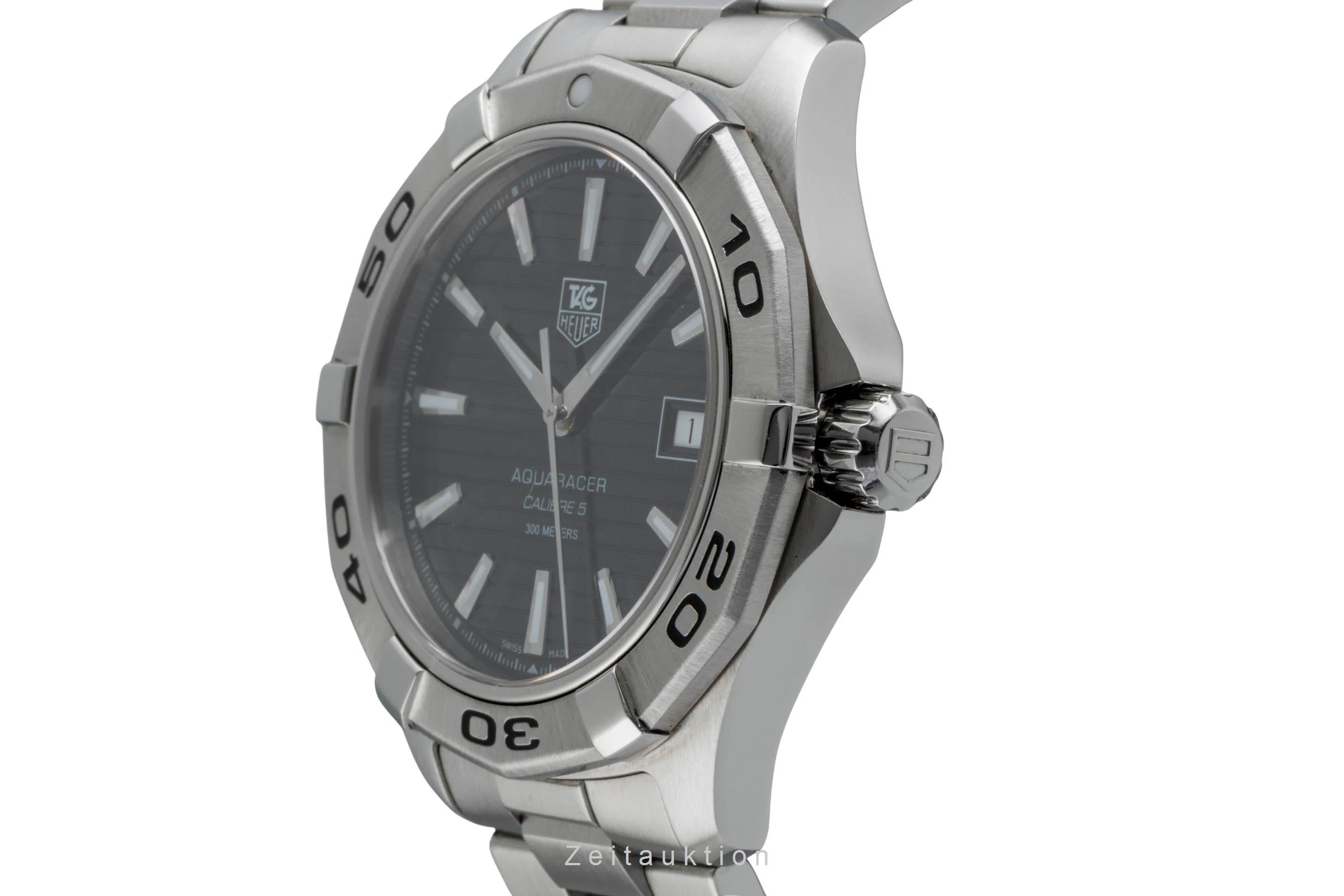 Tag Heuer Aquaracer steel automatic men's watch WAP2010  [2506788] - Image 7