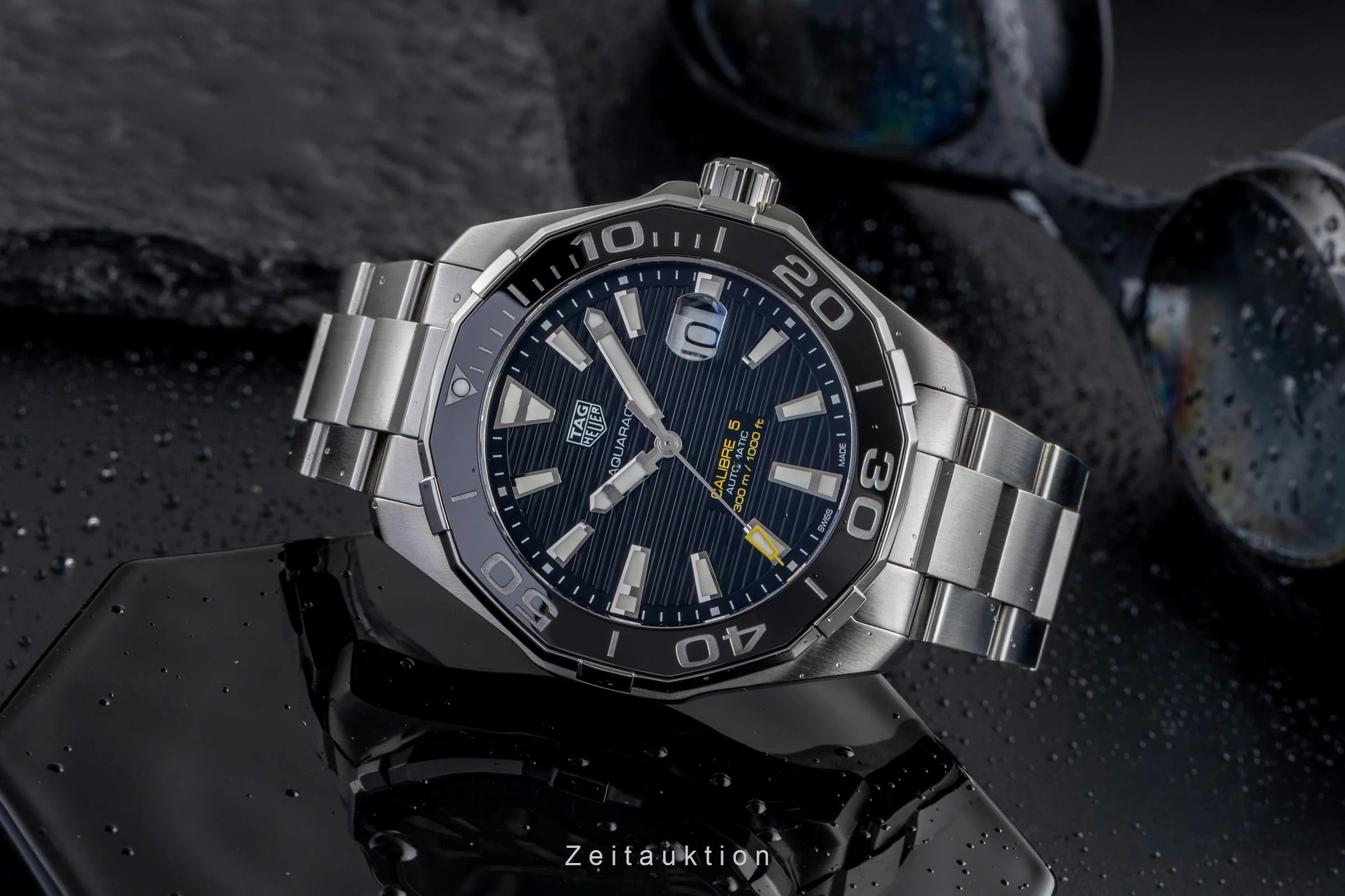 Tag Heuer Aquaracer steel automatic men's watch WAY201A  [2504352] - Image 3
