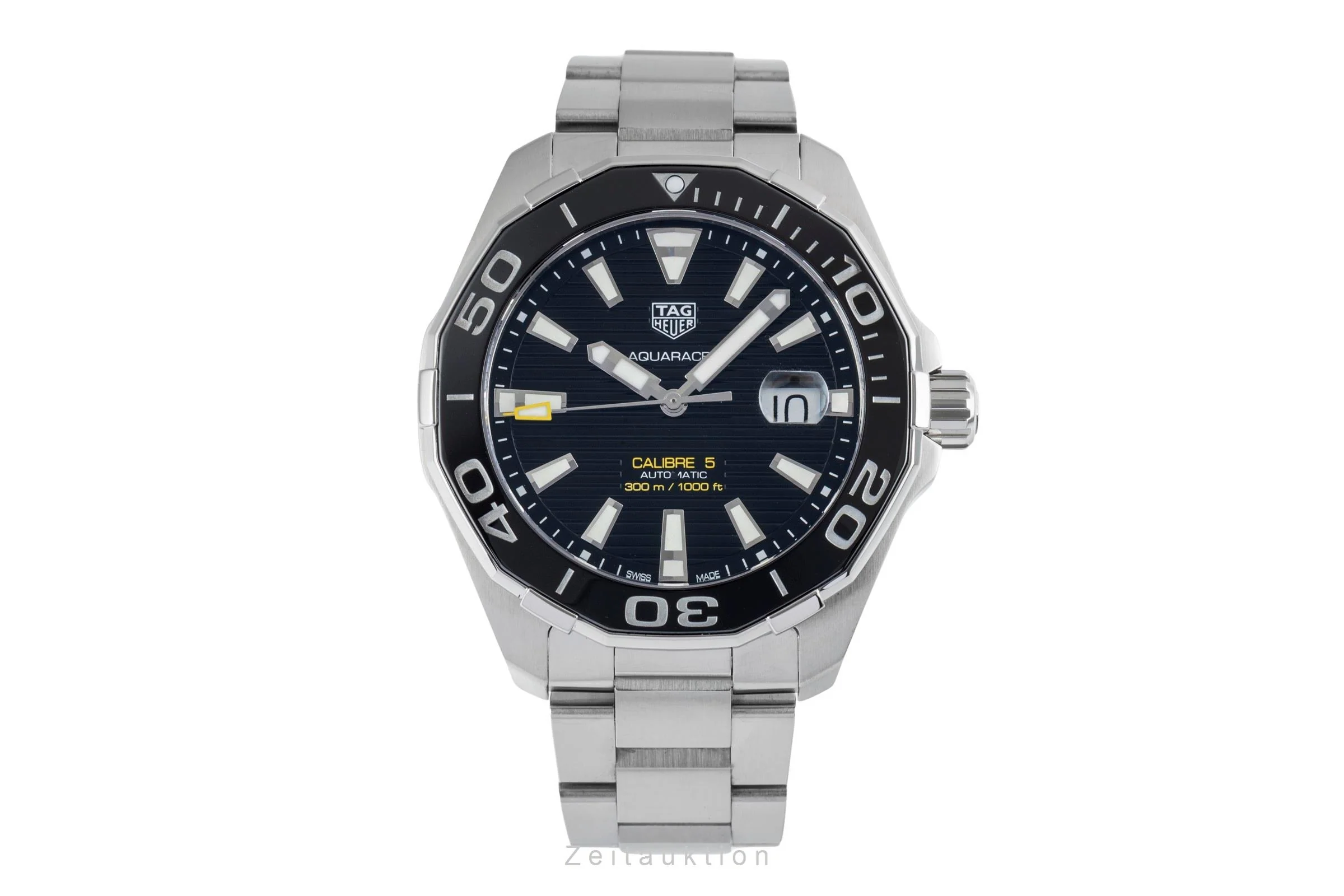 Tag Heuer Aquaracer steel automatic men's watch WAY201A  [2504352] - Image 5