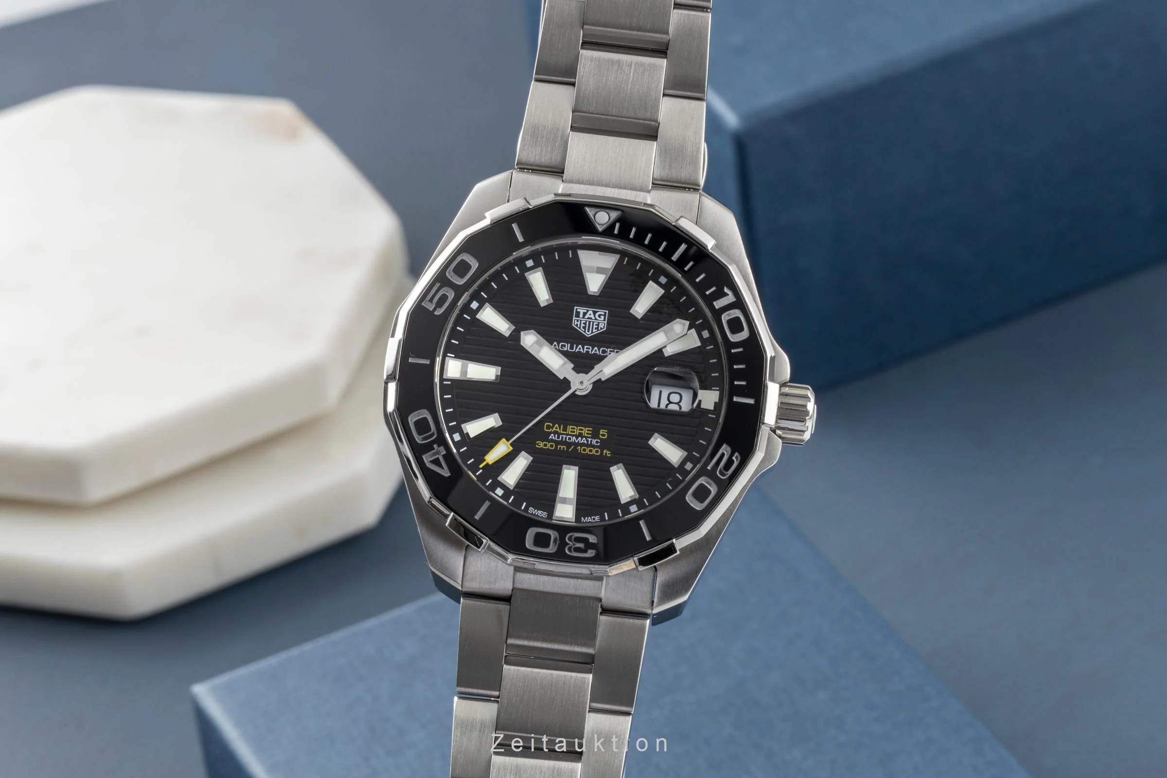 Tag Heuer Aquaracer steel automatic men's watch WAY201A.BA0927  [2600418] - Image 2