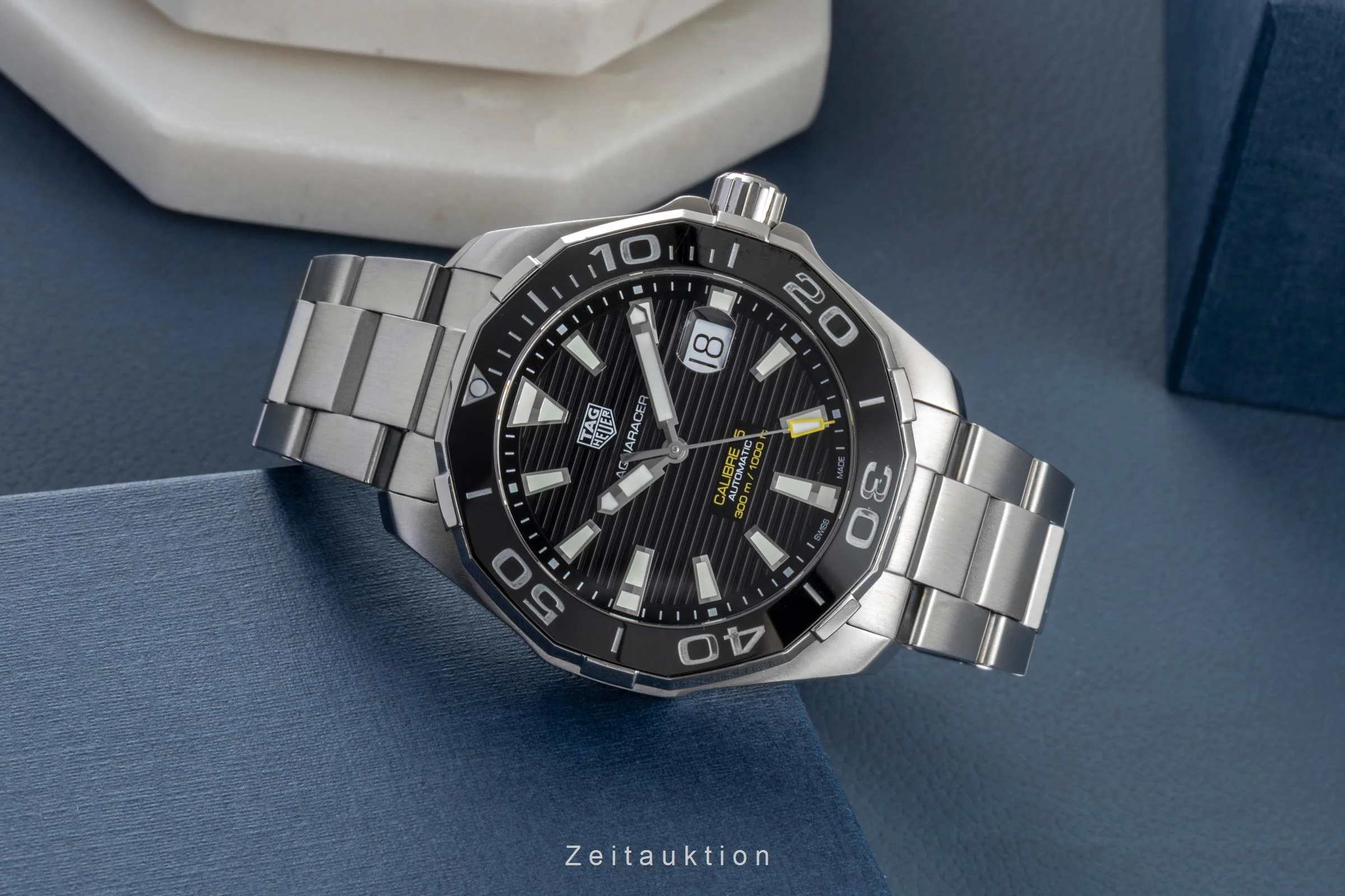 Tag Heuer Aquaracer steel automatic men's watch WAY201A.BA0927  [2600418] - Image 3