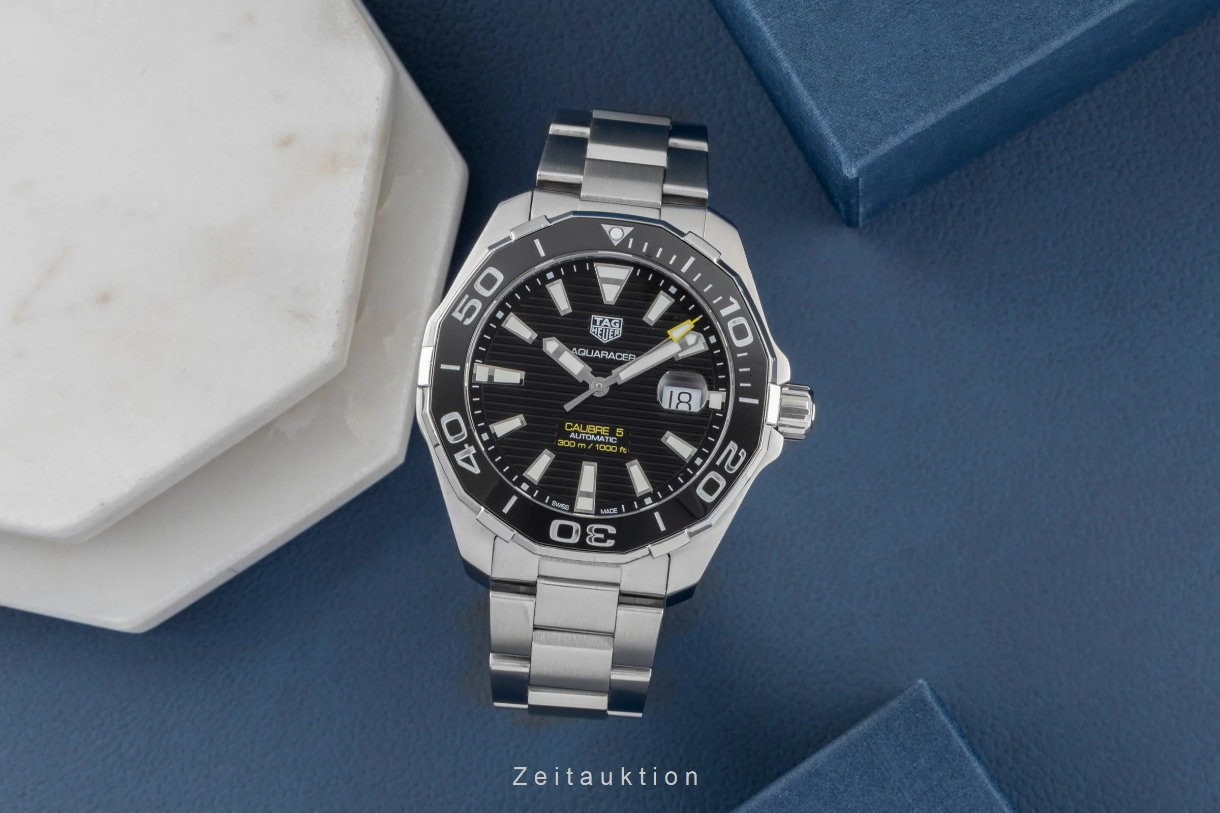 Tag Heuer Aquaracer steel automatic men's watch WAY201A.BA0927  [2600418] - Image 4