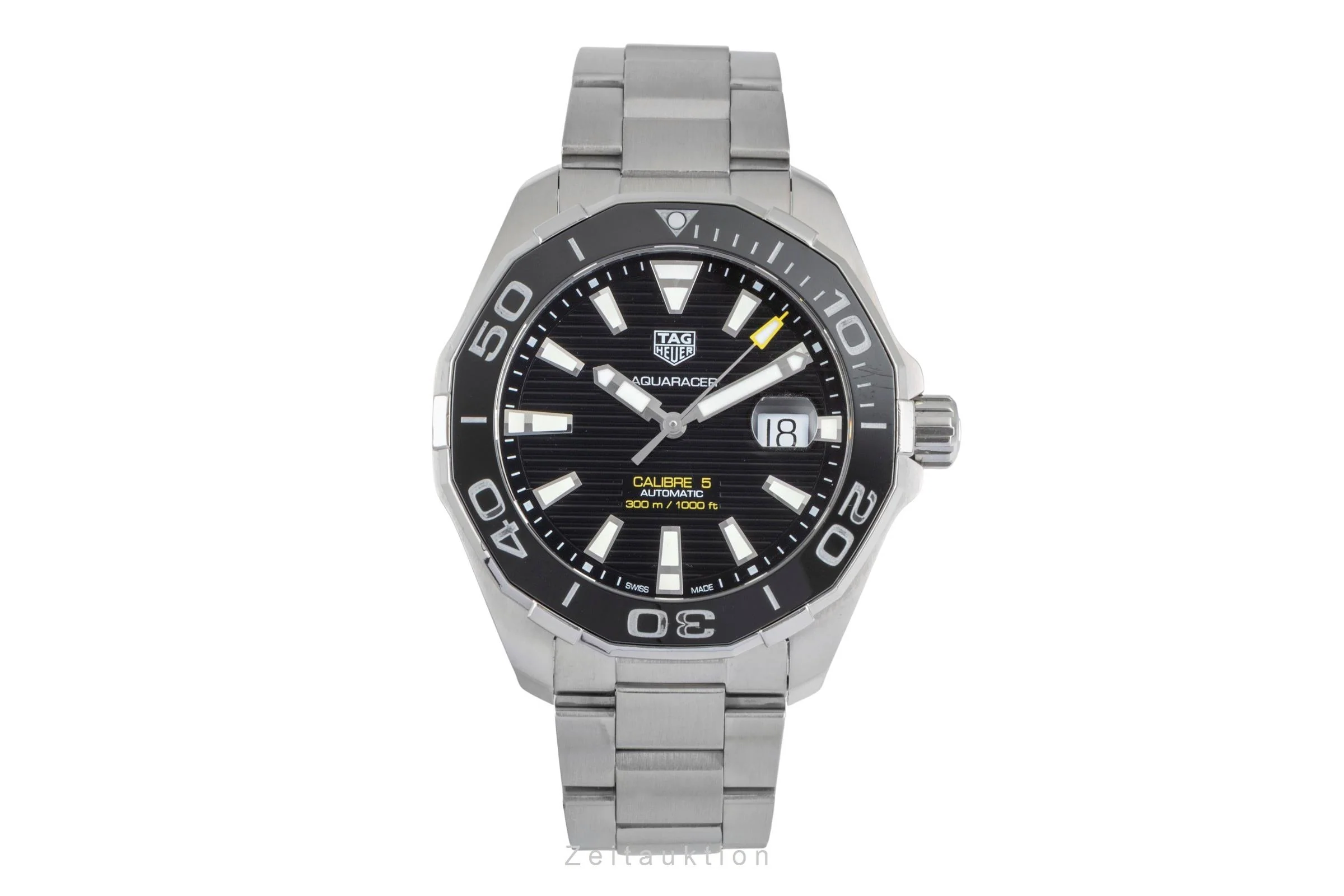 Tag Heuer Aquaracer steel automatic men's watch WAY201A.BA0927  [2600418] - Image 5