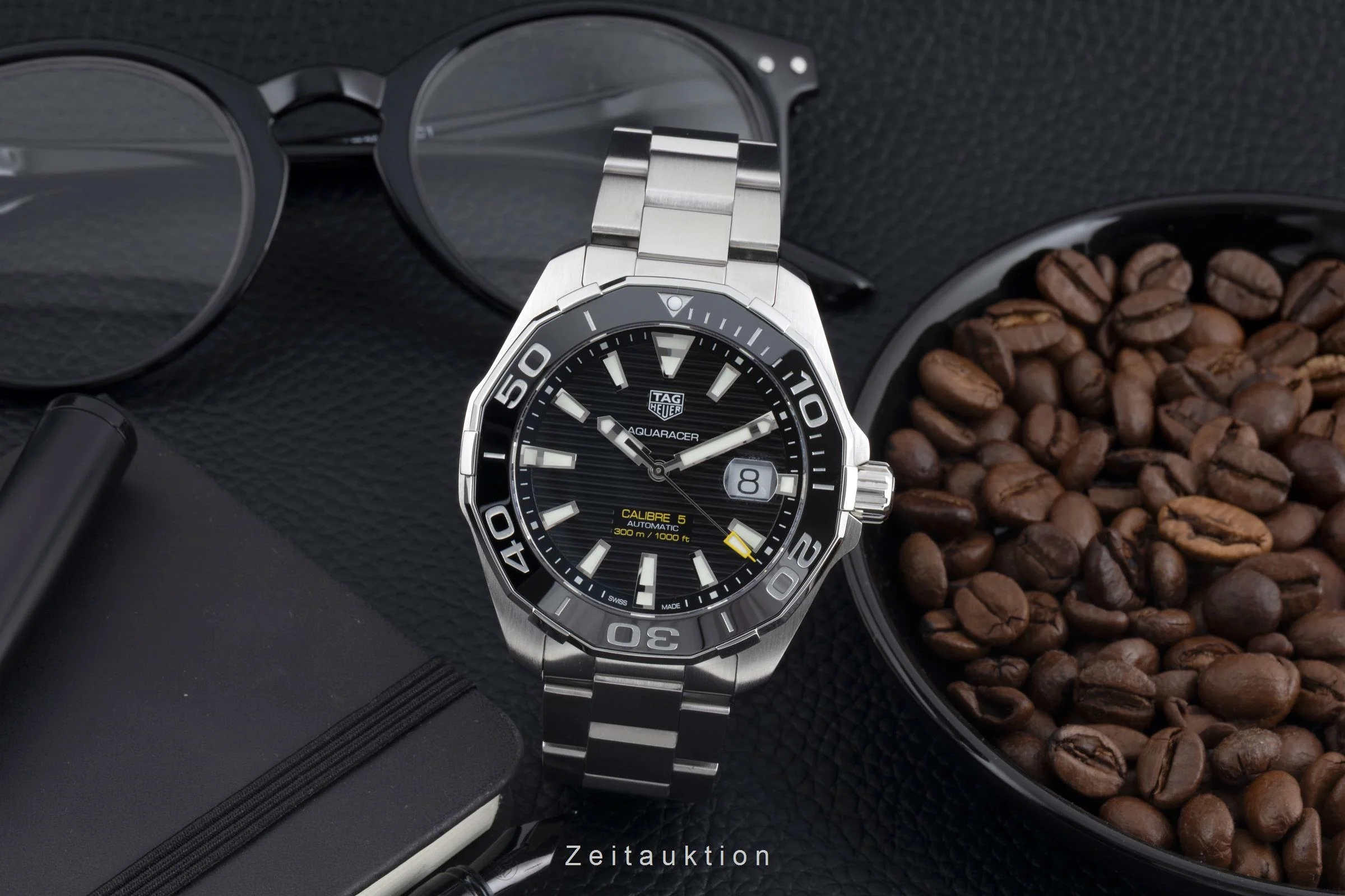 Tag Heuer Aquaracer steel automatic men's watch WAY201A.BA0927  [2600845] - Image 4